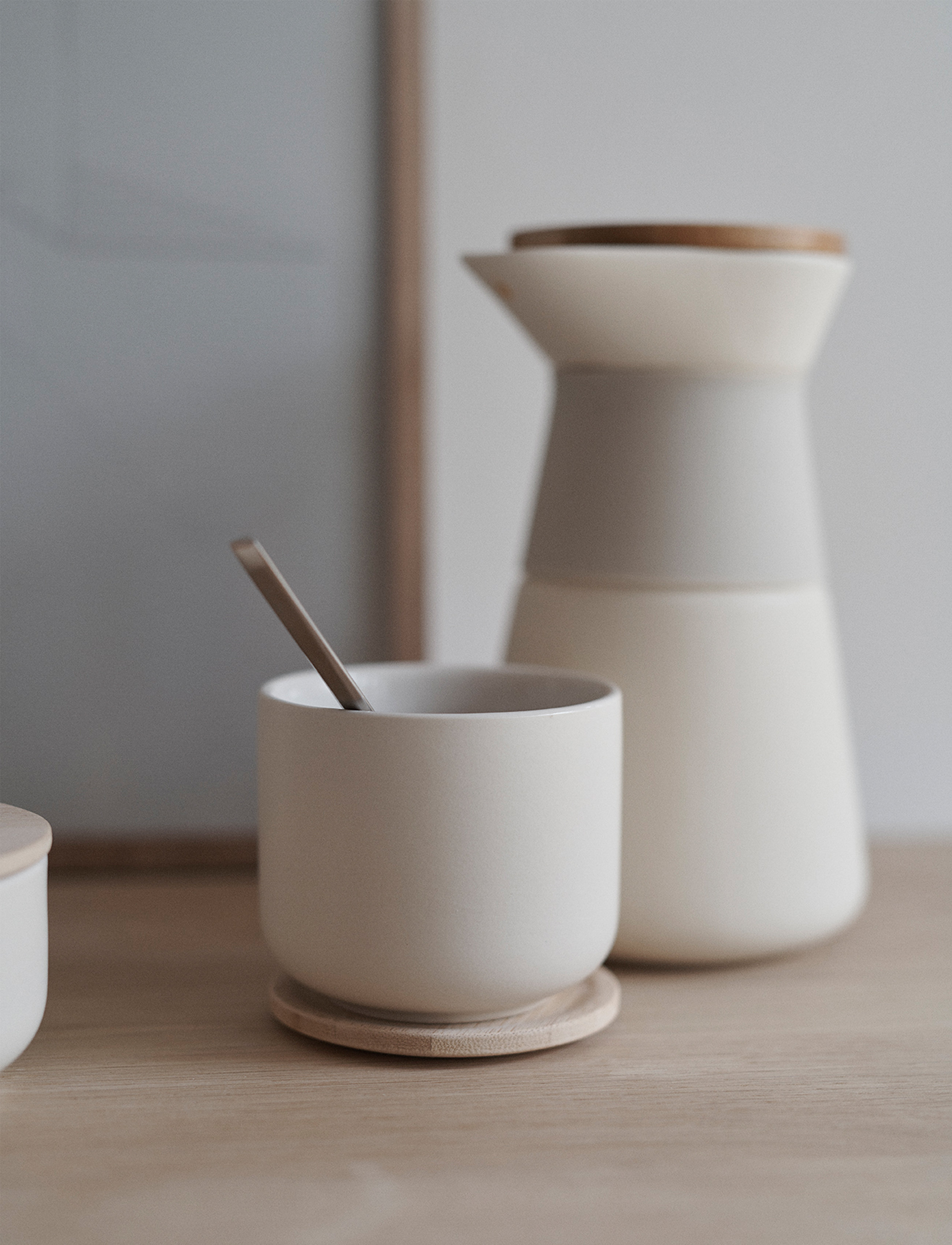 Stelton - Theo coffee maker, 0.6 l. - zaparzacze do kawy przelewowe - sand - 4