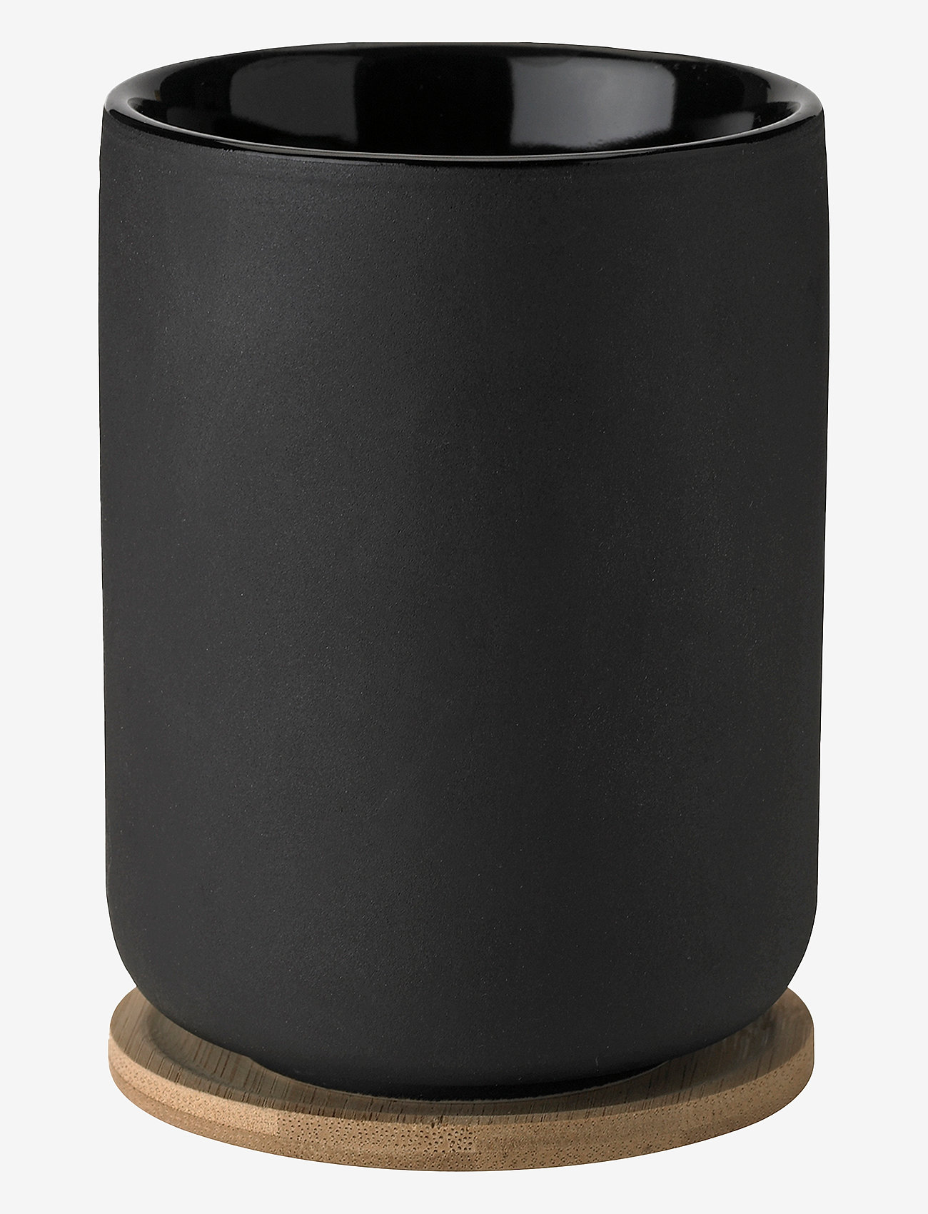 Stelton - Stelton Theo thermo cup with coaster 0.25 l. black - kohvitassid - black - 0