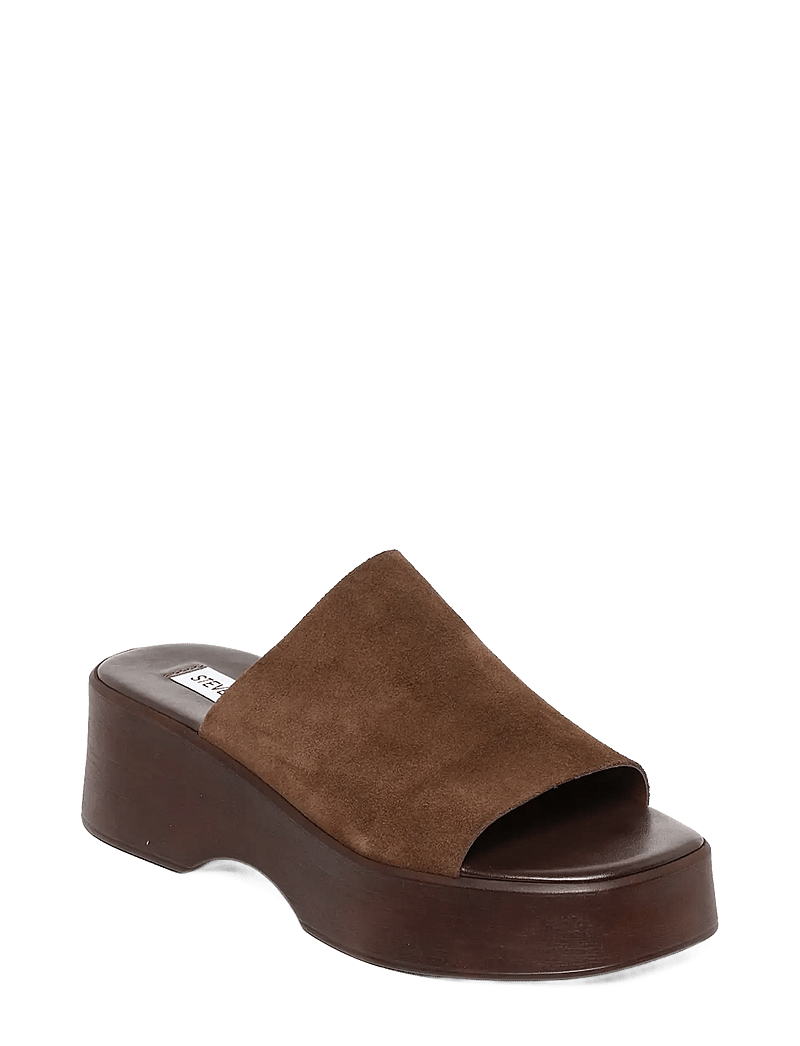 Steve Madden - Slinky30 - platvorm sandaalid - brown suede - 0