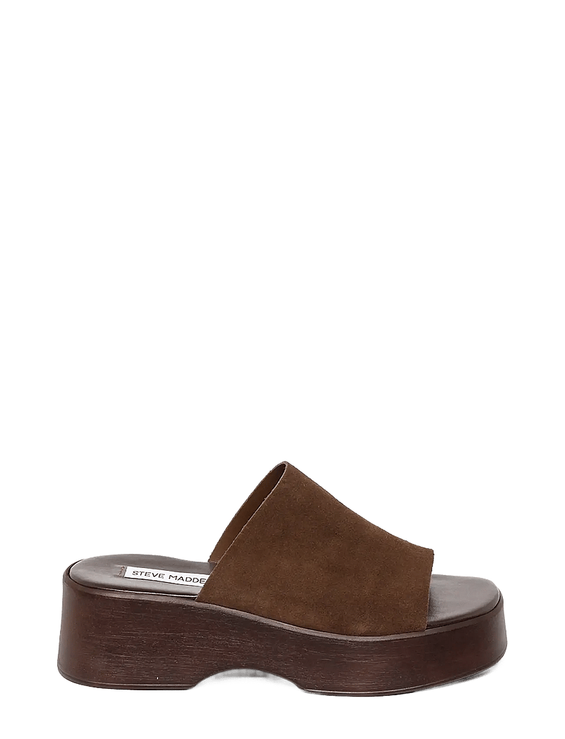 Steve Madden - Slinky30 - platvorm sandaalid - brown suede - 1