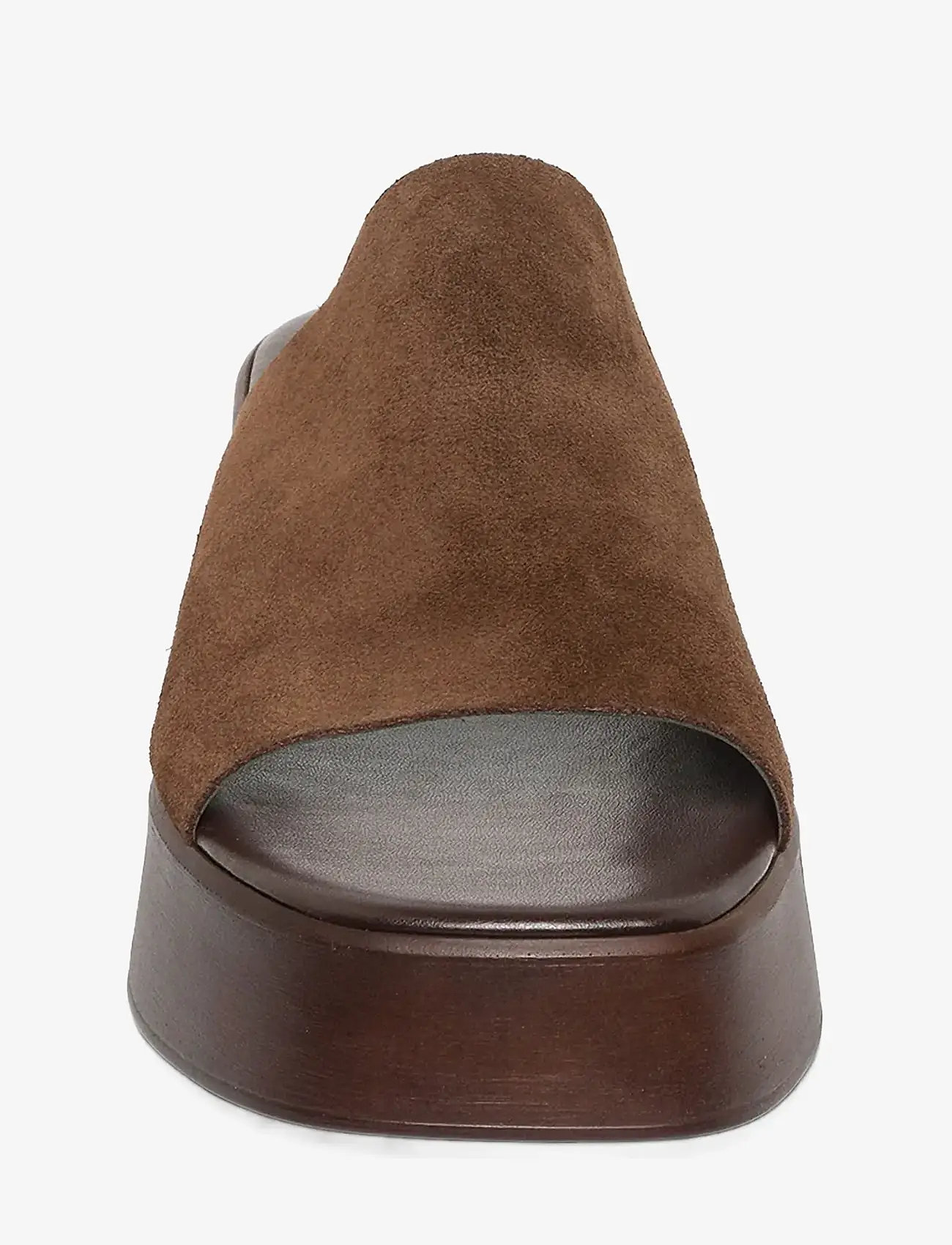 Steve Madden - Slinky30 - sandały na platformie - brown suede - 2