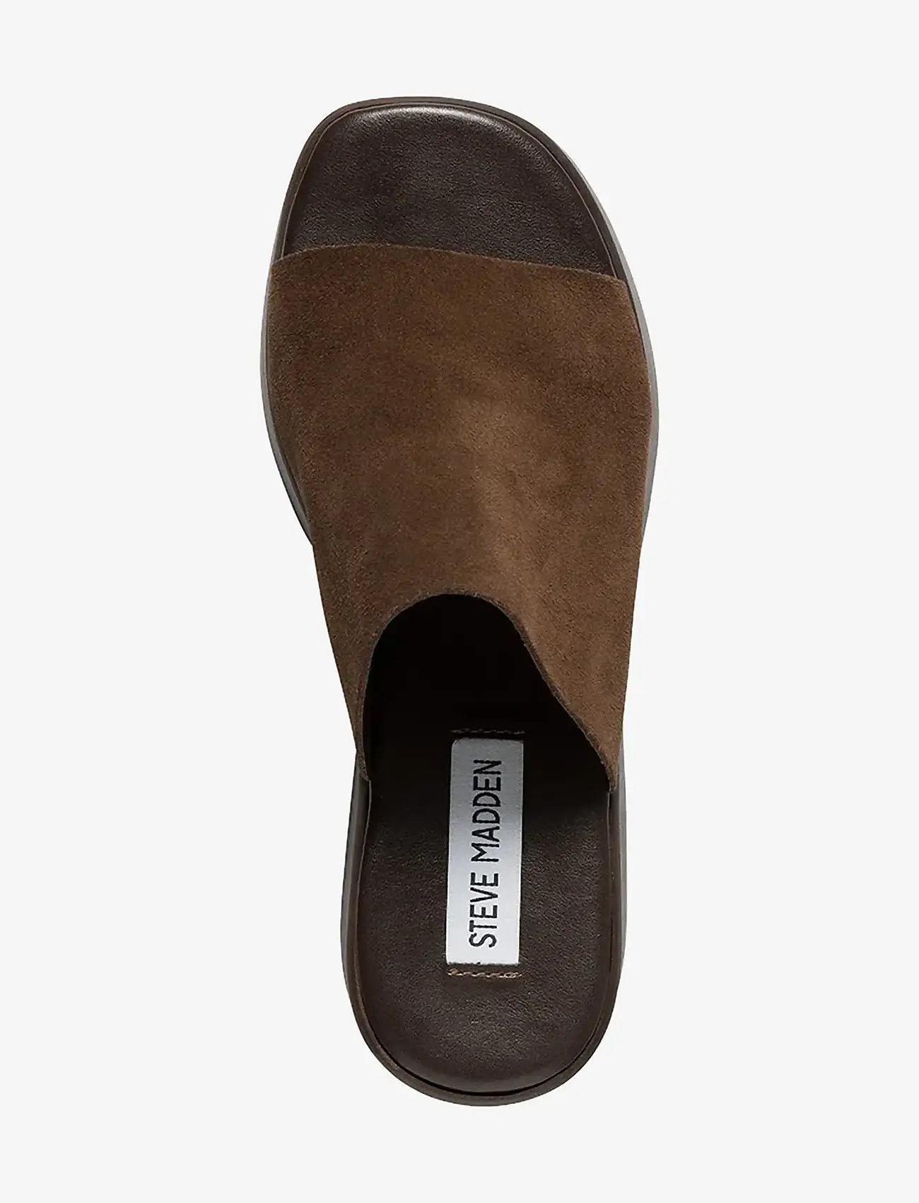 Steve Madden - Slinky30 - sandały na platformie - brown suede - 4