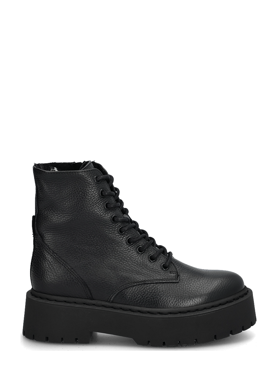 Steve Madden - Skylar - kontsaga poolsaapad - black/black - 2