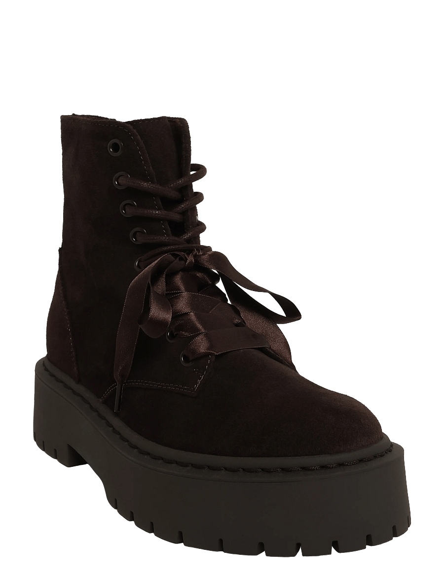 Steve Madden - Skylar - stiefeletten mit absatz - chocolate brown suede - 0