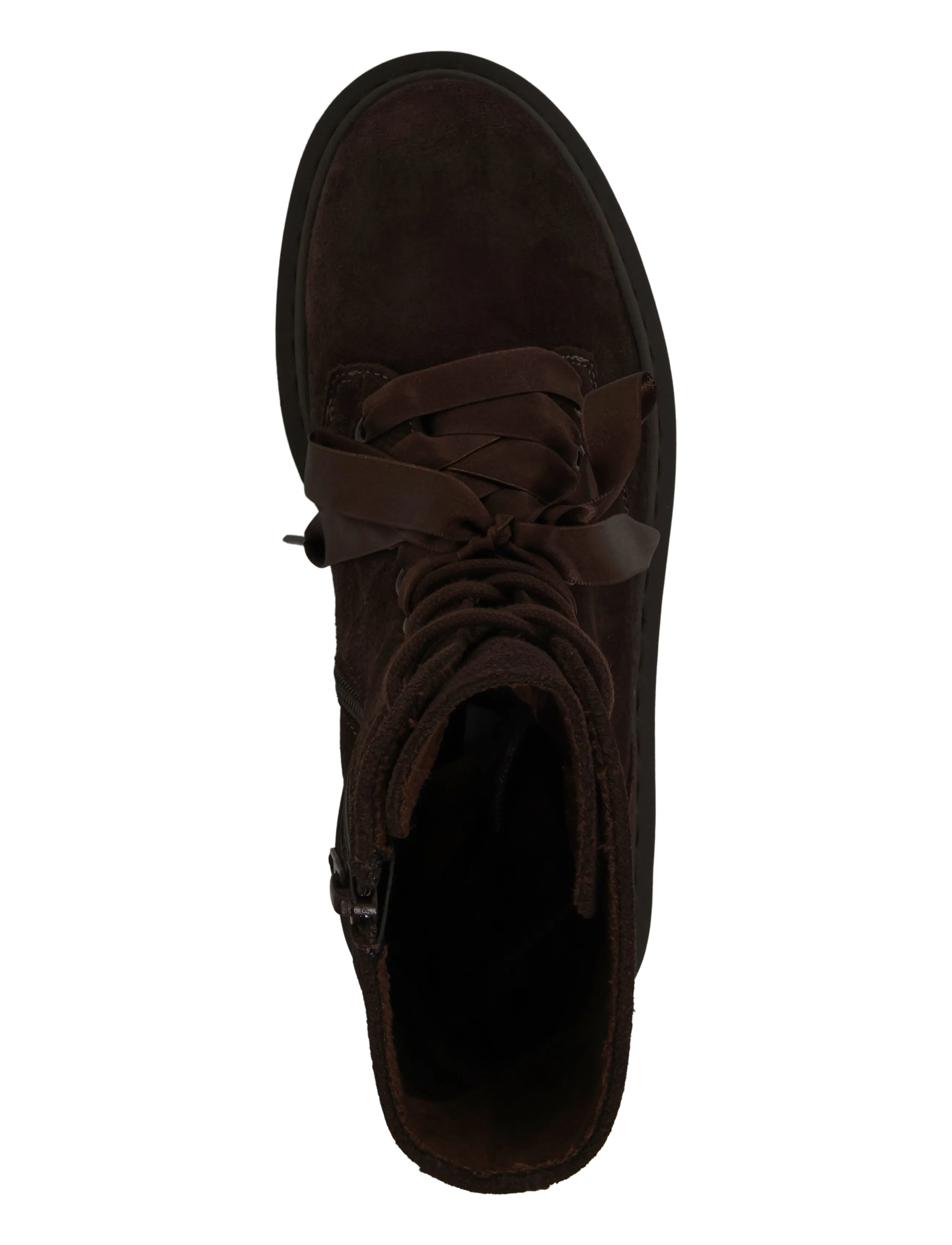 Steve Madden - Skylar - kontsaga poolsaapad - chocolate brown suede - 3