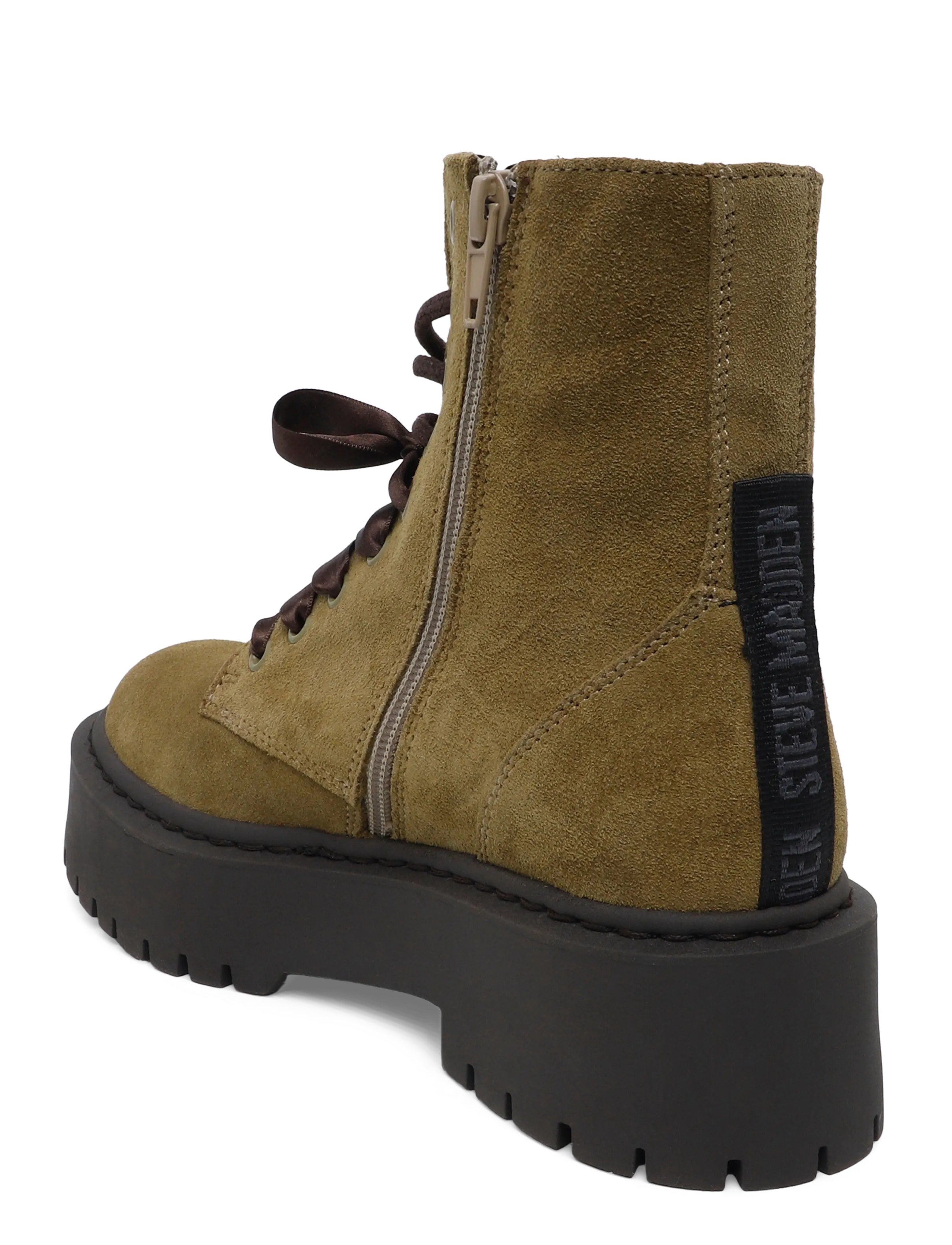 Steve Madden - Skylar - kontsaga poolsaapad - khaki/olive - 1