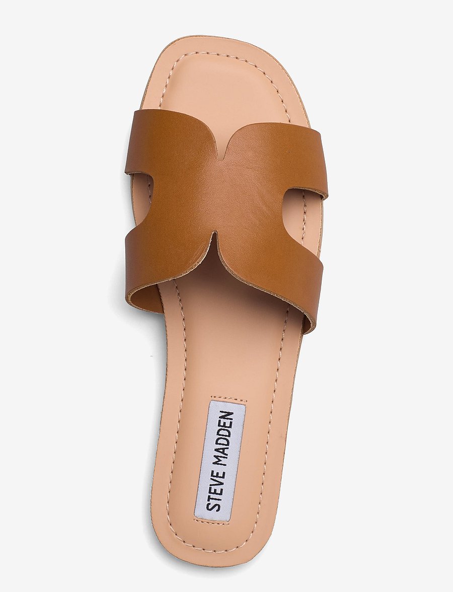 Steve Madden - Zarnia - flat sandals - cognac leather - 3