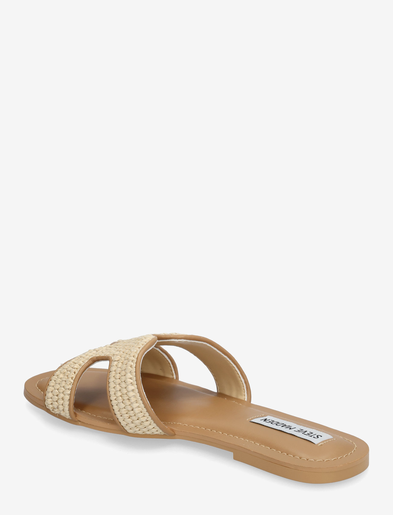 Steve Madden - Zarnia - flat sandals - lt natural raffia - 2