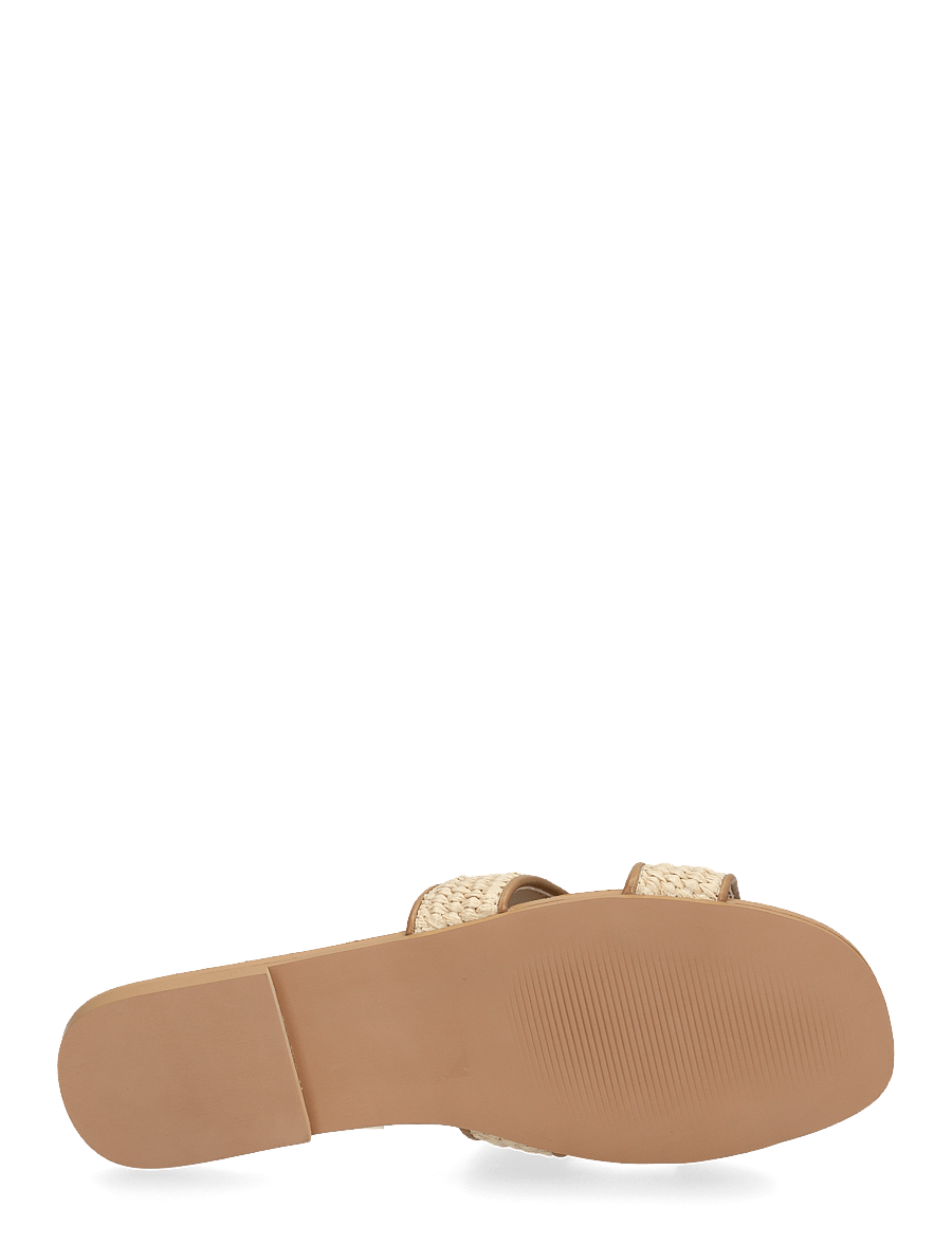 Steve Madden - Zarnia - madalad sandaalid - lt natural raffia - 4