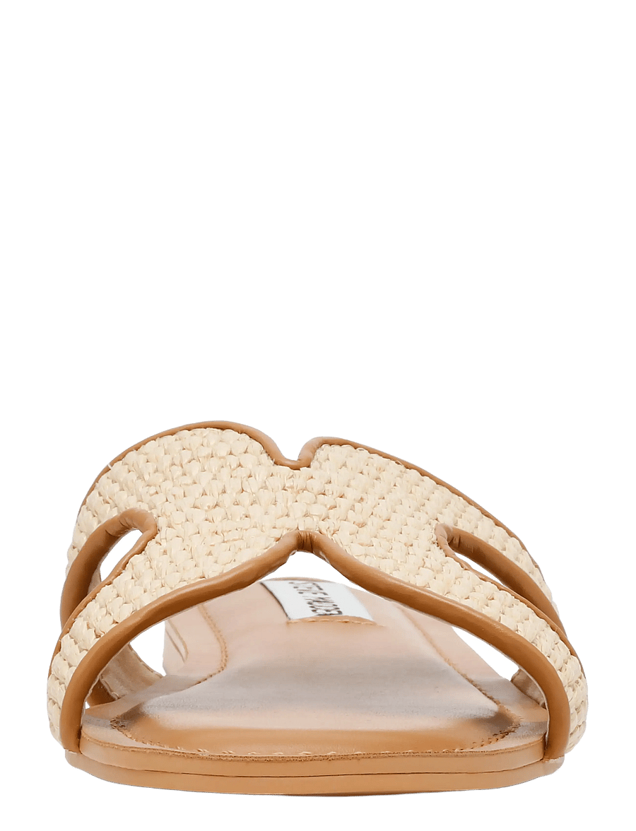 Steve Madden - Zarnia - madalad sandaalid - lt natural raffia - 5