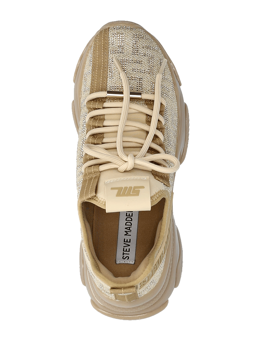 Steve Madden - Maxout - chunky sneaker - bronze gold / silver - 3