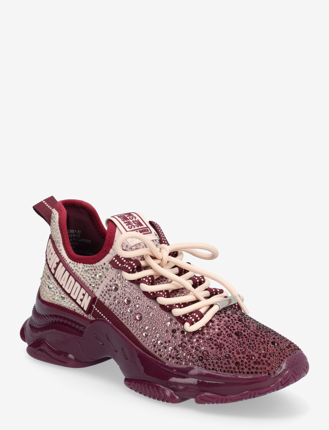 Steve Madden - Mistica - lave sneakers - dk cherry lacq - 0