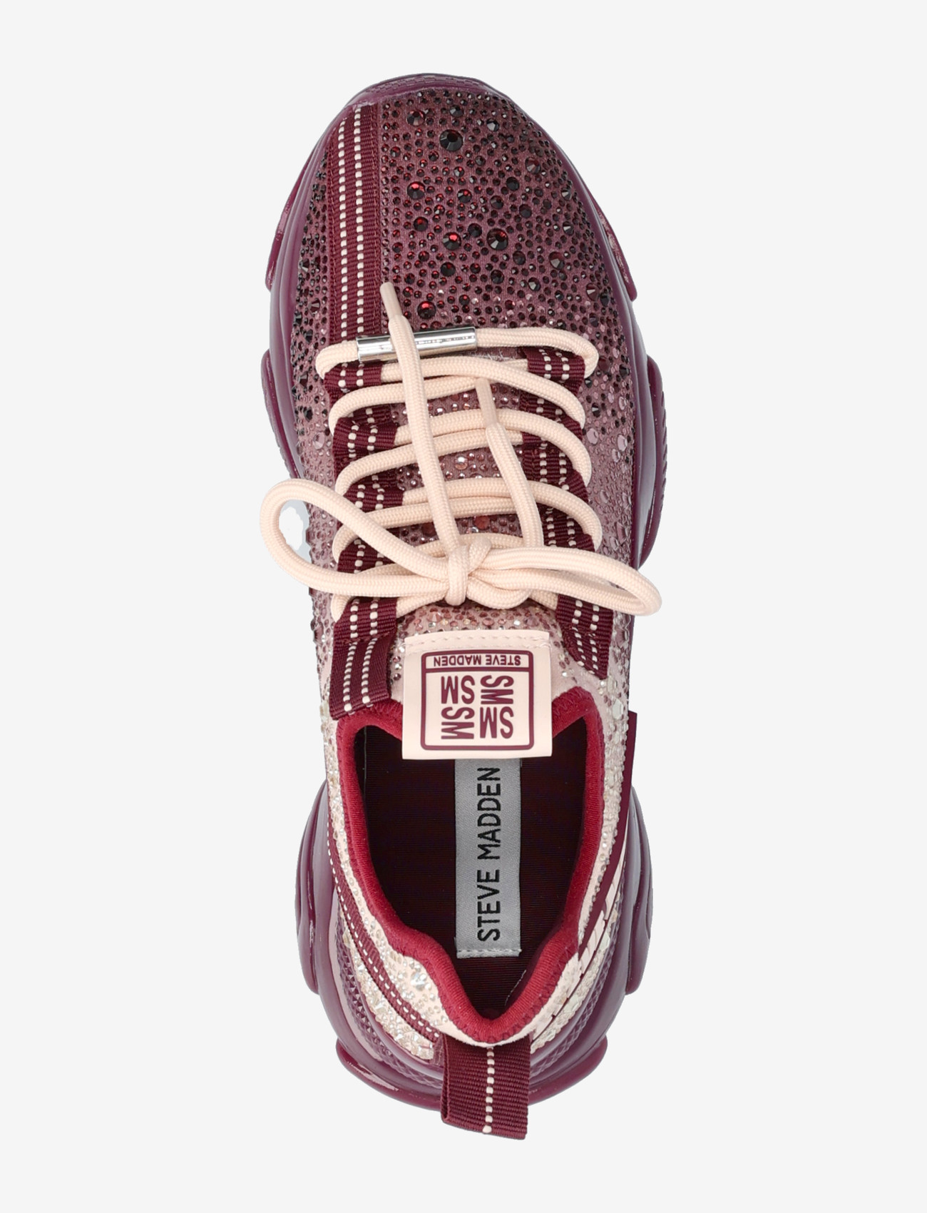 Steve Madden - Mistica - lave sneakers - dk cherry lacq - 3