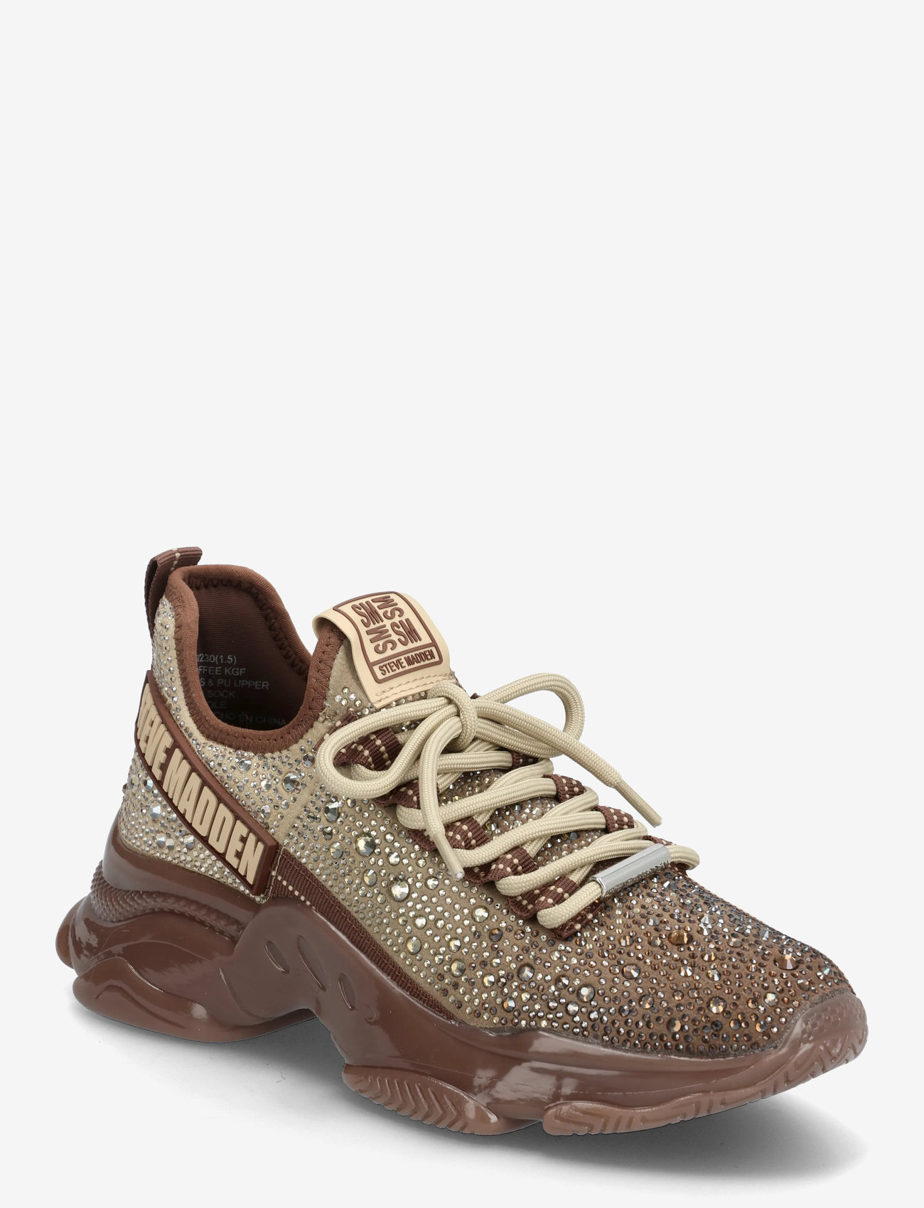 Steve Madden - Mistica - low top sneakers - khaki ground coffee - 0