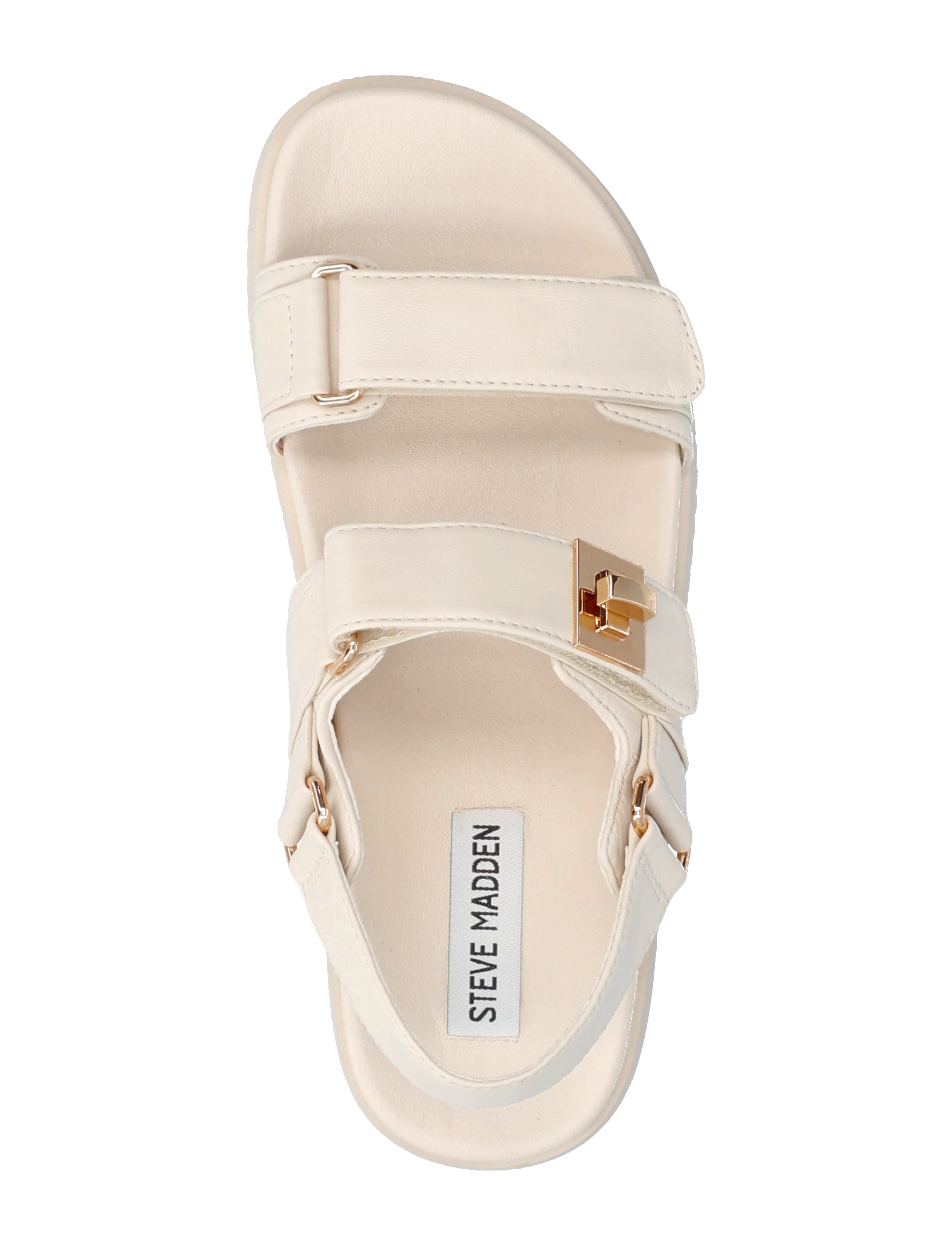 Steve Madden - Mona Sandal - flache sandalen - bone leather - 3