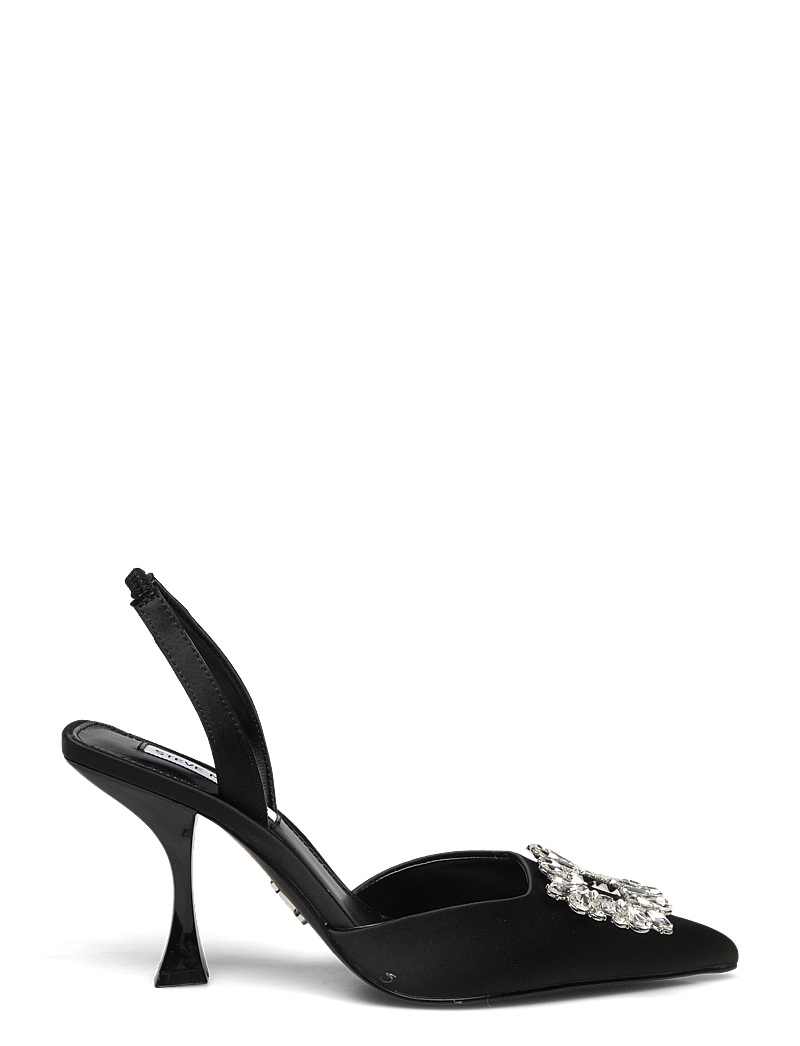 Steve Madden - Neala - slingbacks med hæle - black satin - 1