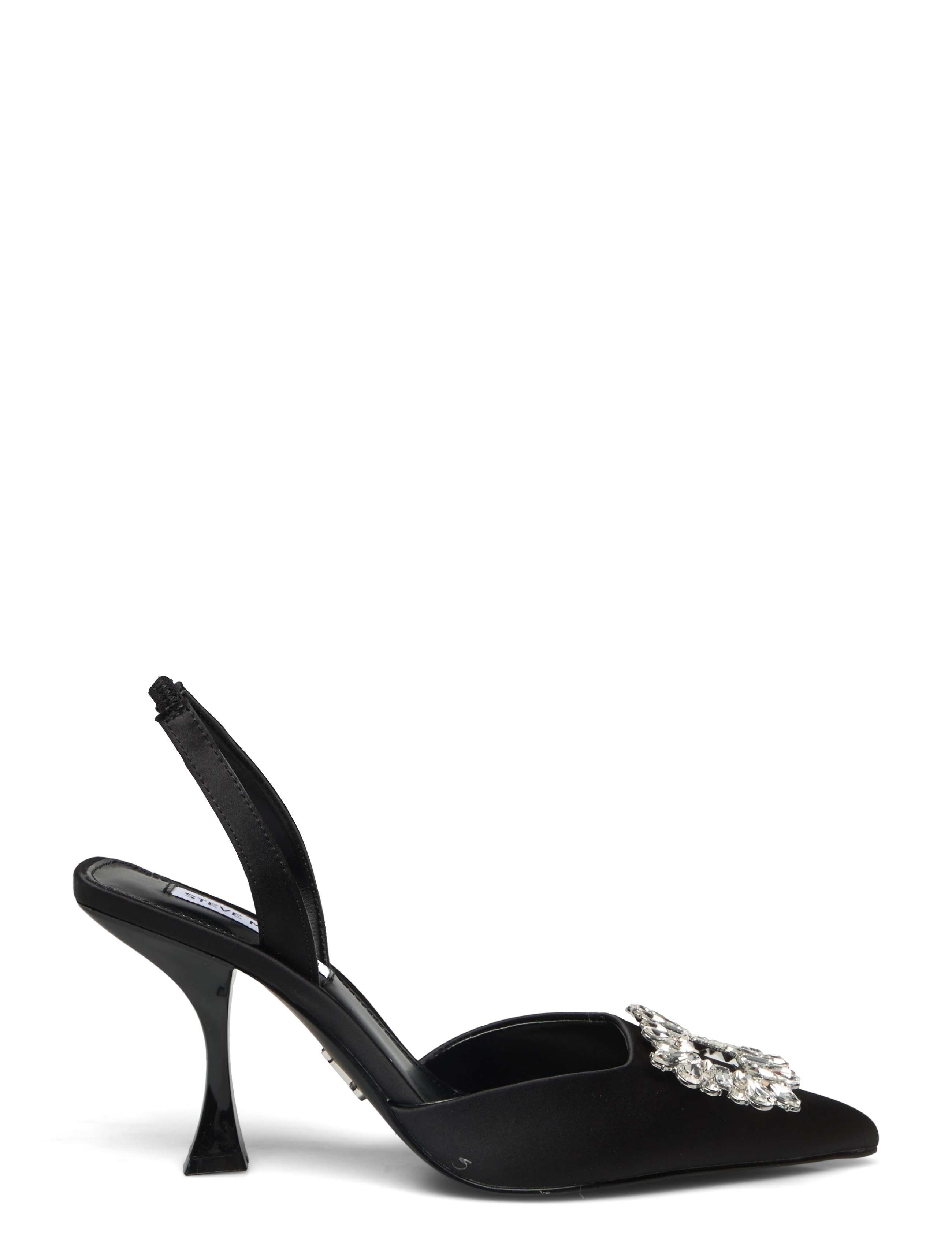 Steve Madden - Neala - black satin - 1