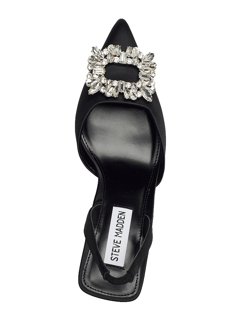 Steve Madden - Neala - slingbacks med hæle - black satin - 3