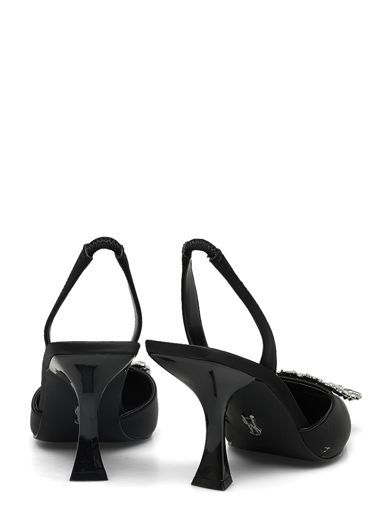 Steve Madden - Neala - slingbacks med hæle - black satin - 4