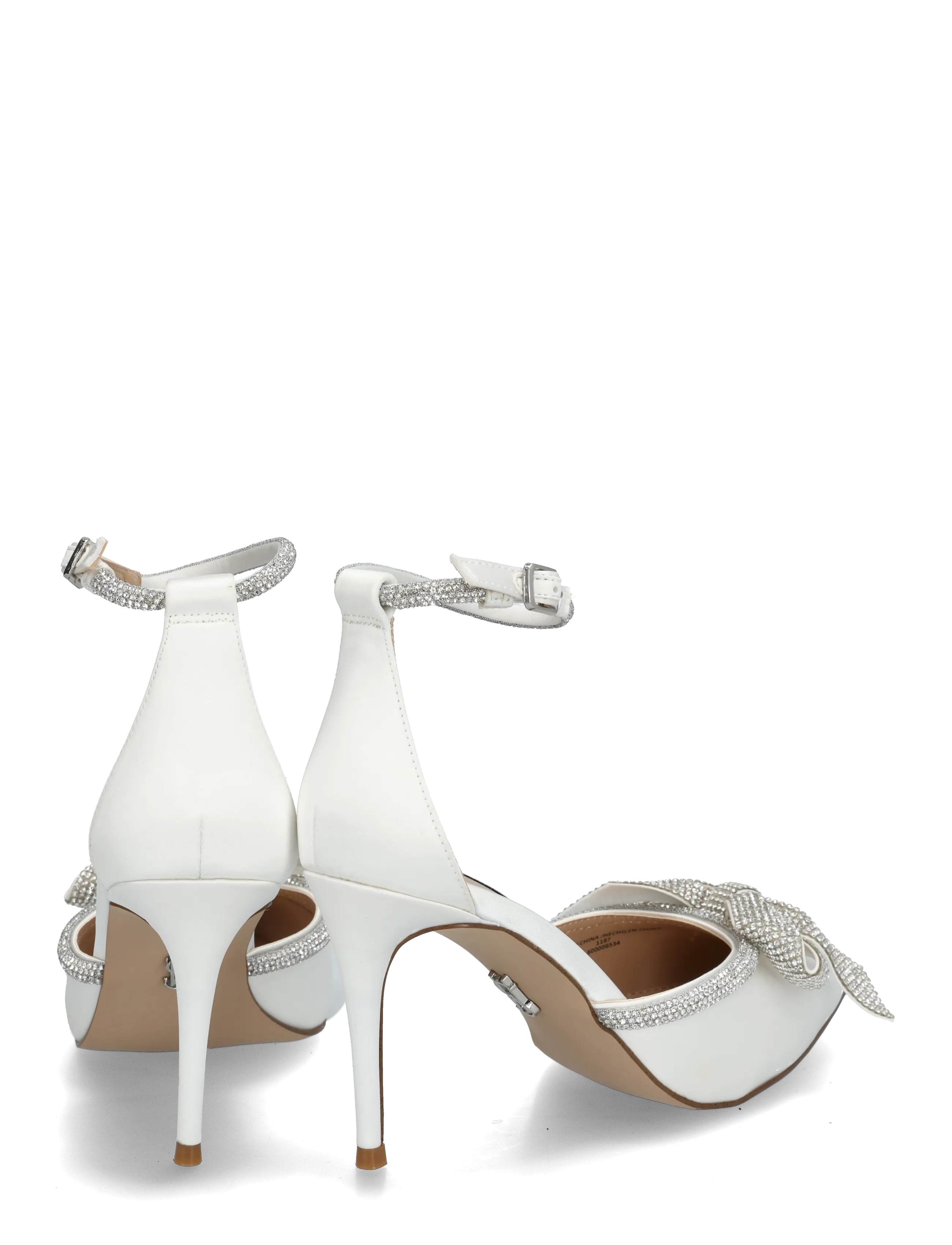 Steve Madden - Lumiere - augstpapēžu kurpes - ivory satin - 4