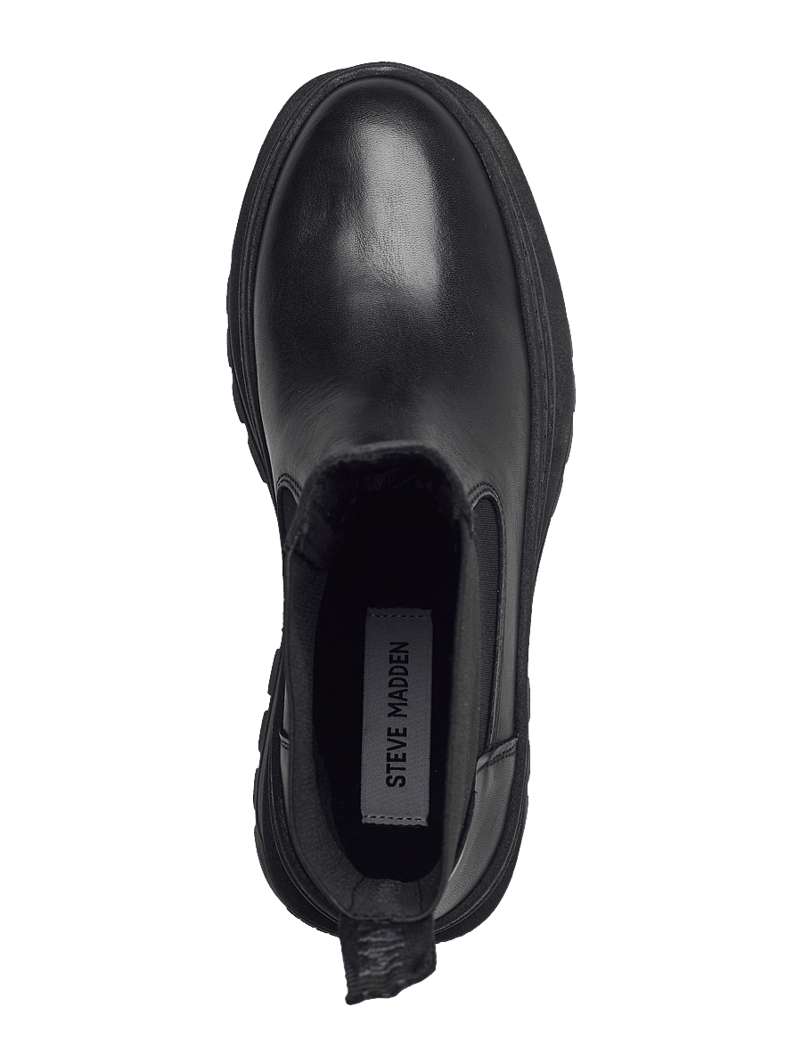 Steve Madden - Cassandra - chelsea-saapad - black leather - 3