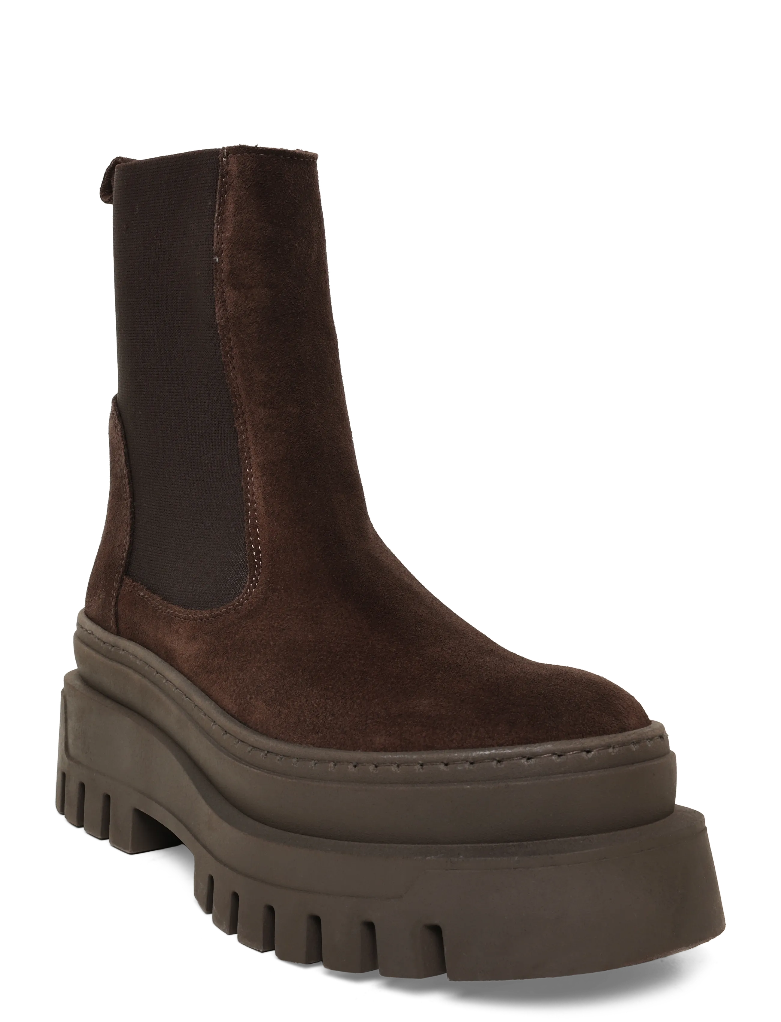 CHOCOLATE BROWN SUEDE