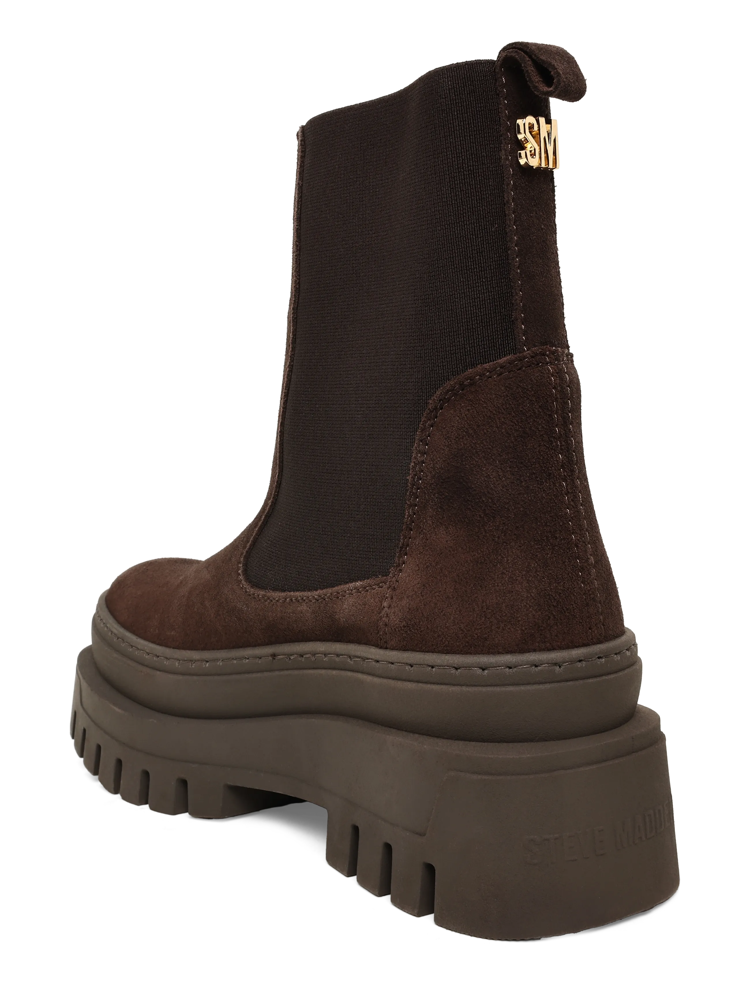 Steve Madden - Cassandra - stövlar - chocolate brown suede - 1