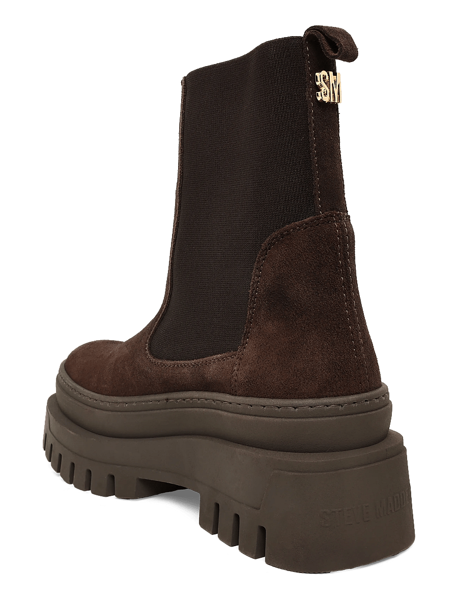 Steve Madden - Cassandra - stövlar - chocolate brown suede - 1