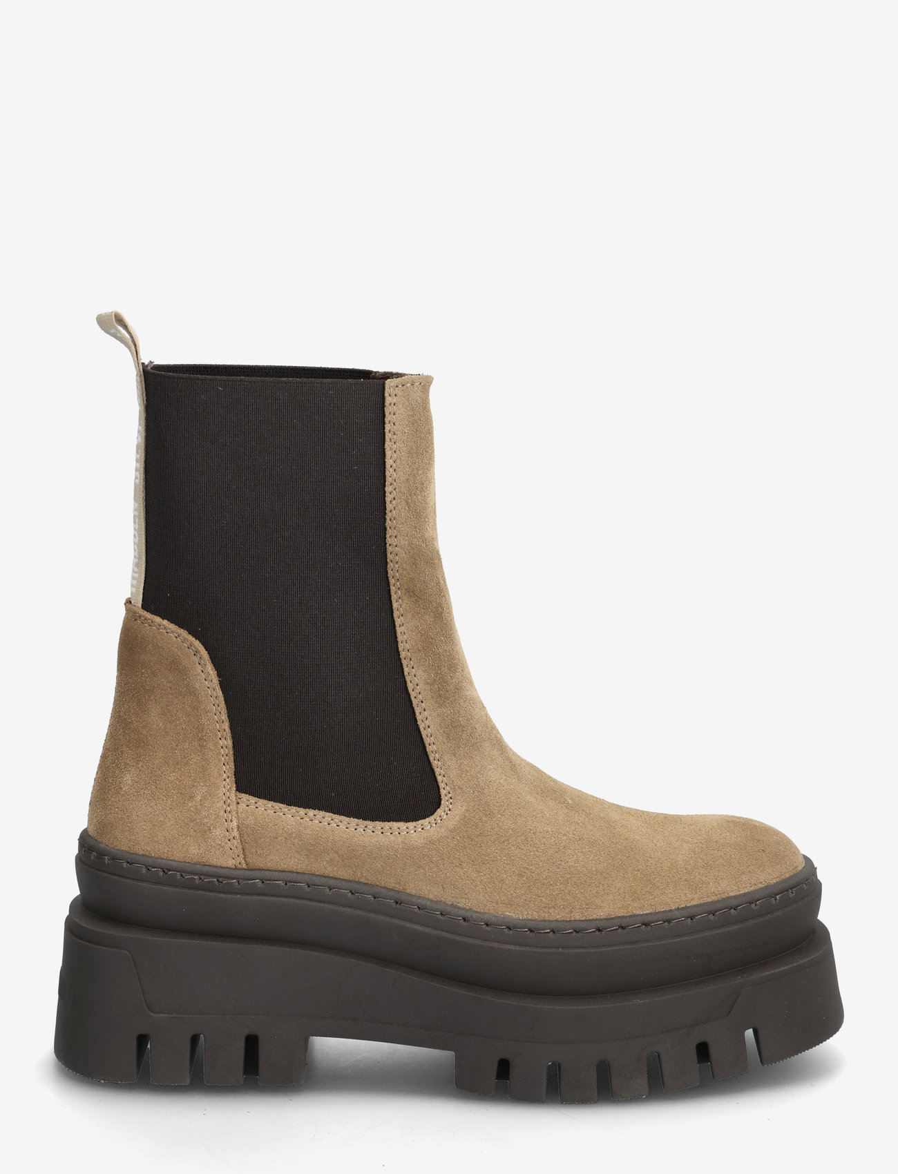 Steve Madden - Cassandra - chelsea boots - taupe suede - 1