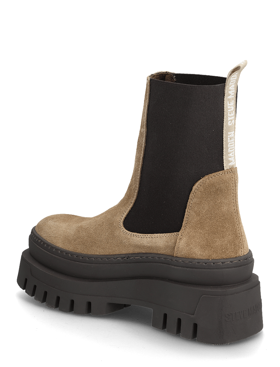 Steve Madden - Cassandra - chelsea støvler - taupe suede - 2