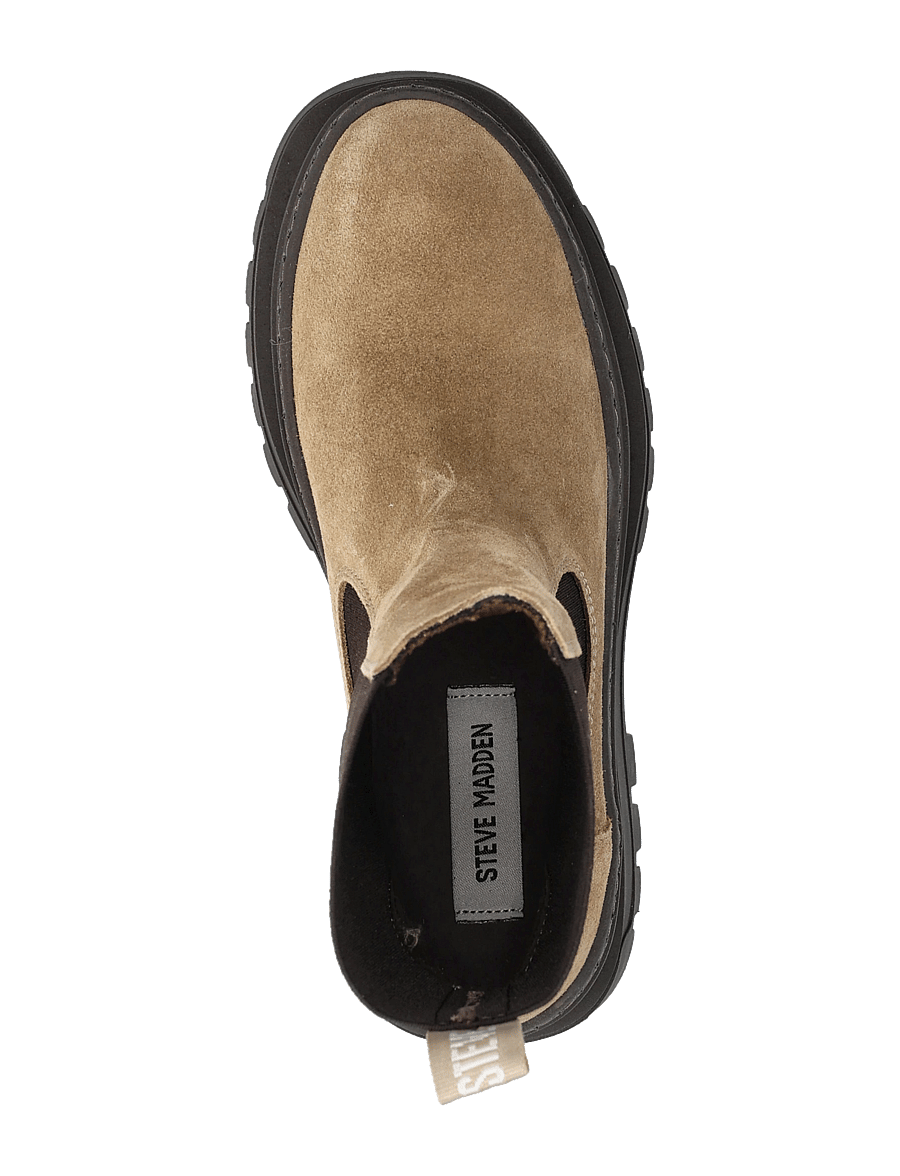 Steve Madden - Cassandra - chelsea støvler - taupe suede - 3