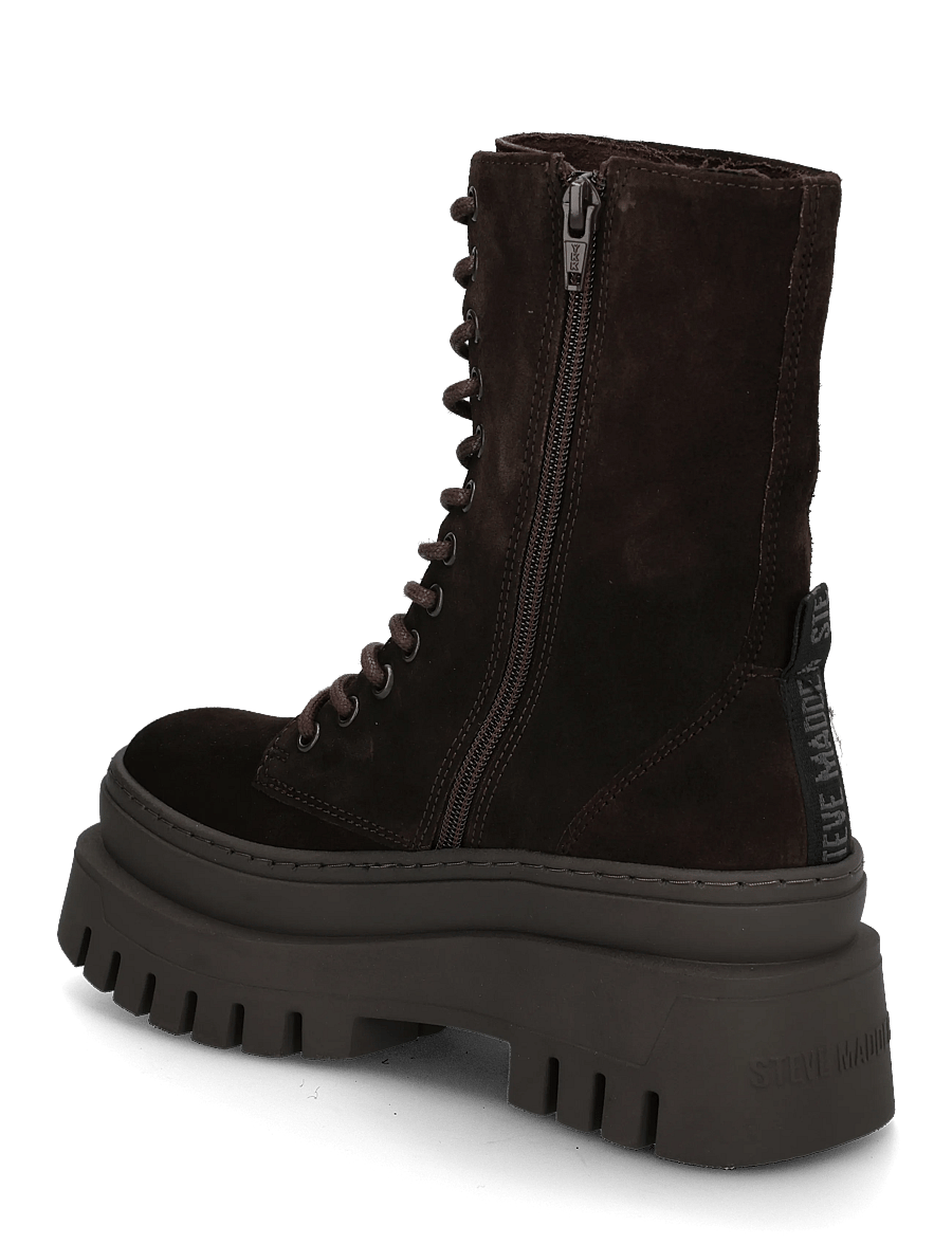Steve Madden - Coast - snørestøvler - chocolate brown suede - 1