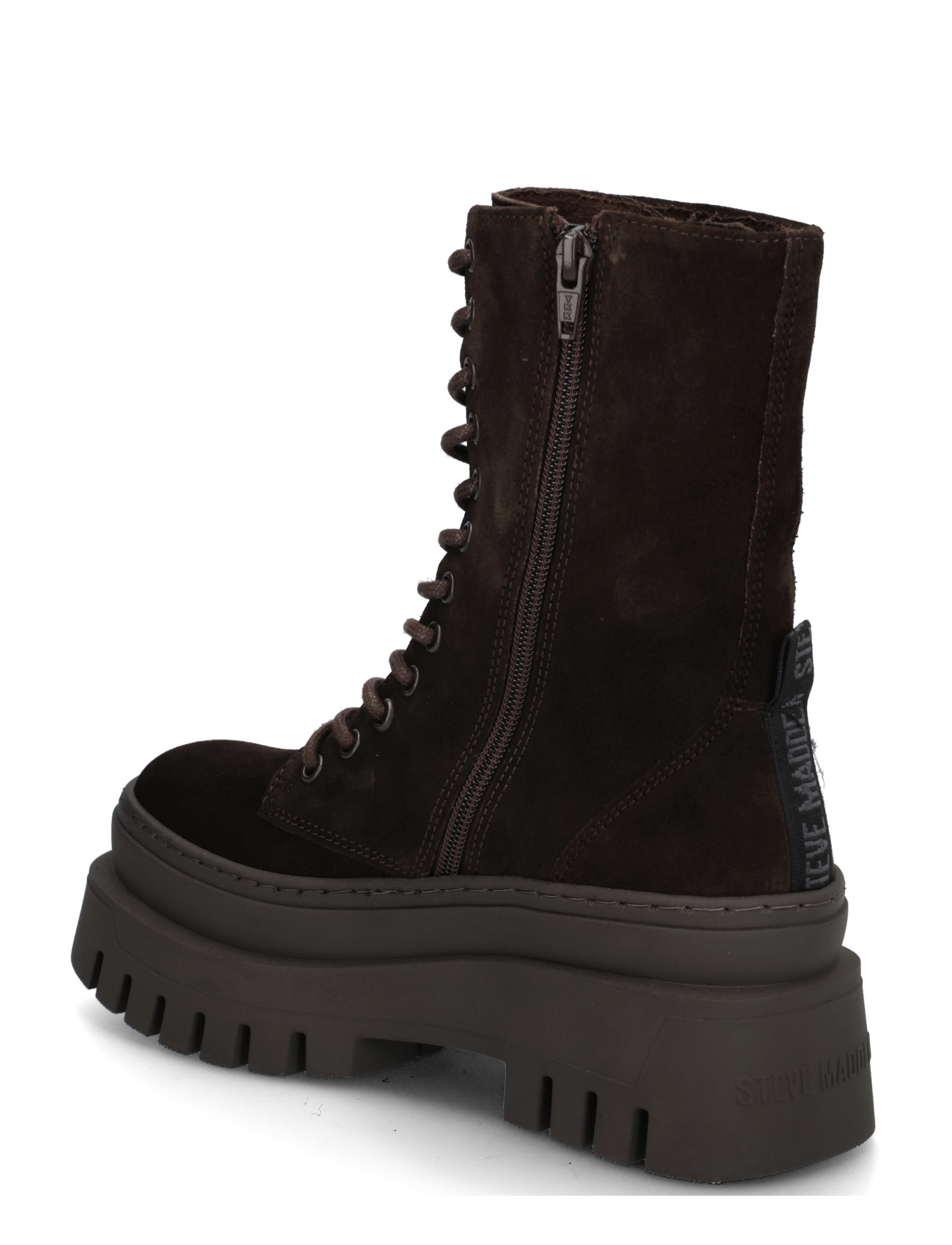 Steve Madden - Coast - paeltega saapad - chocolate brown suede - 1