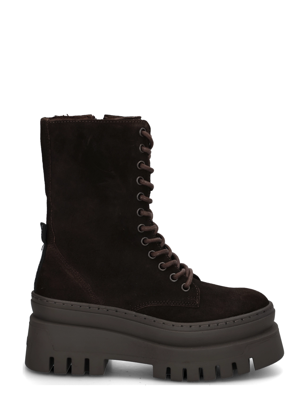 Steve Madden - Coast - snørestøvler - chocolate brown suede - 1