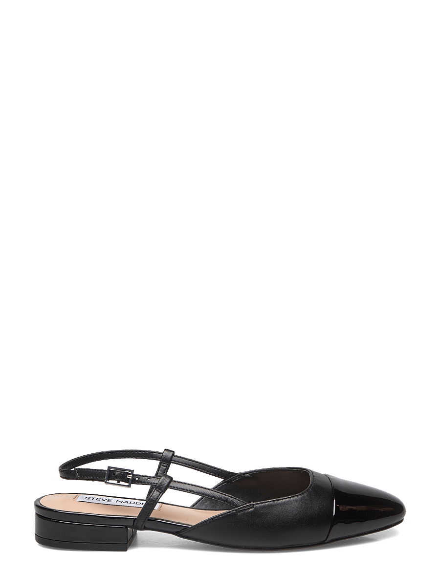 Steve Madden - Belinda Ballerina - konfirmation - black leather - 1