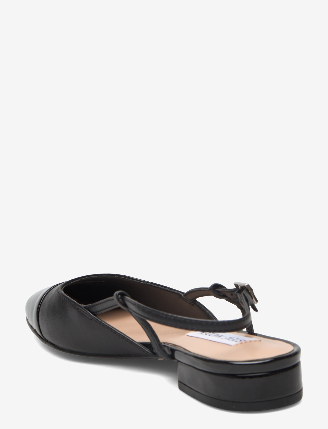 Steve Madden - Belinda - platta slingbacks - black leather - 2