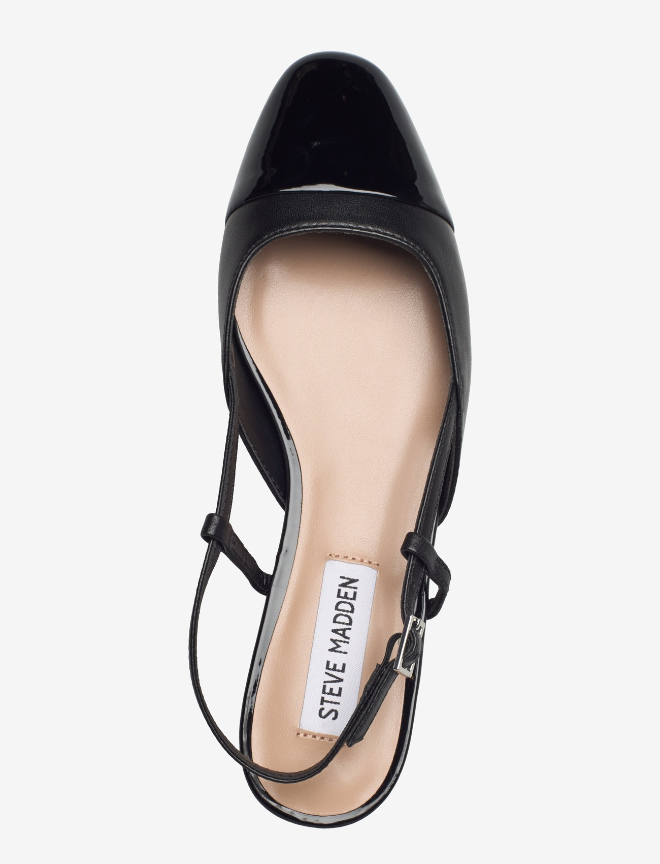 Steve Madden - Belinda - platta slingbacks - black leather - 3