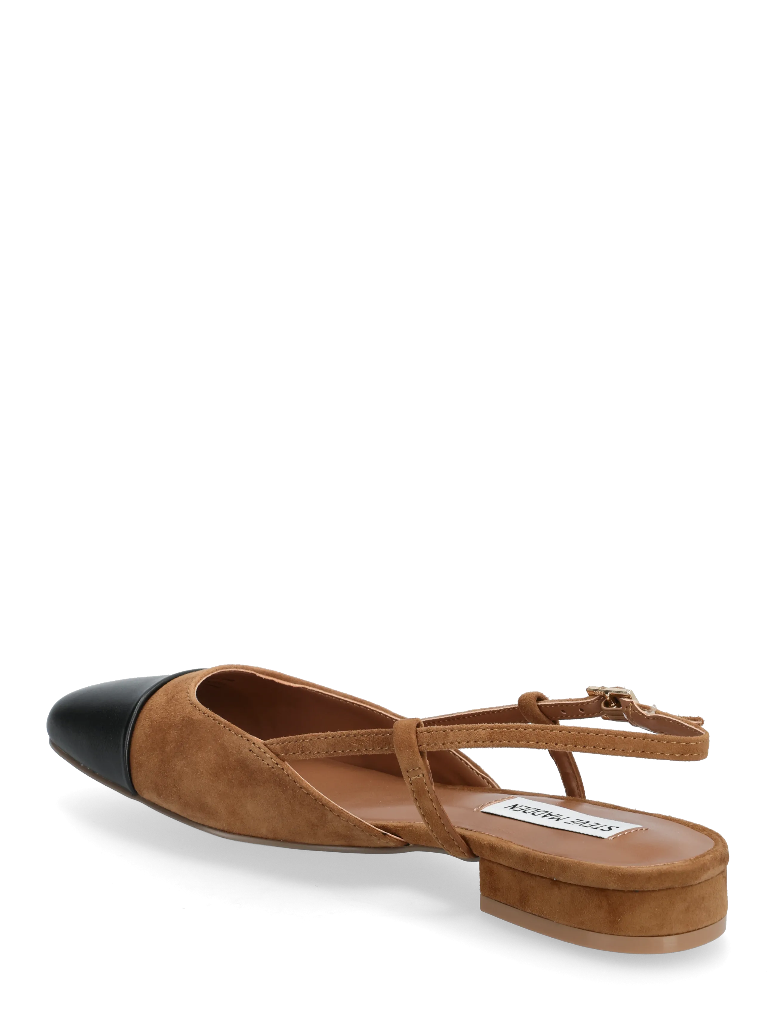 Steve Madden - Belinda Ballerina - konfirmation - dk chestnut blk - 2