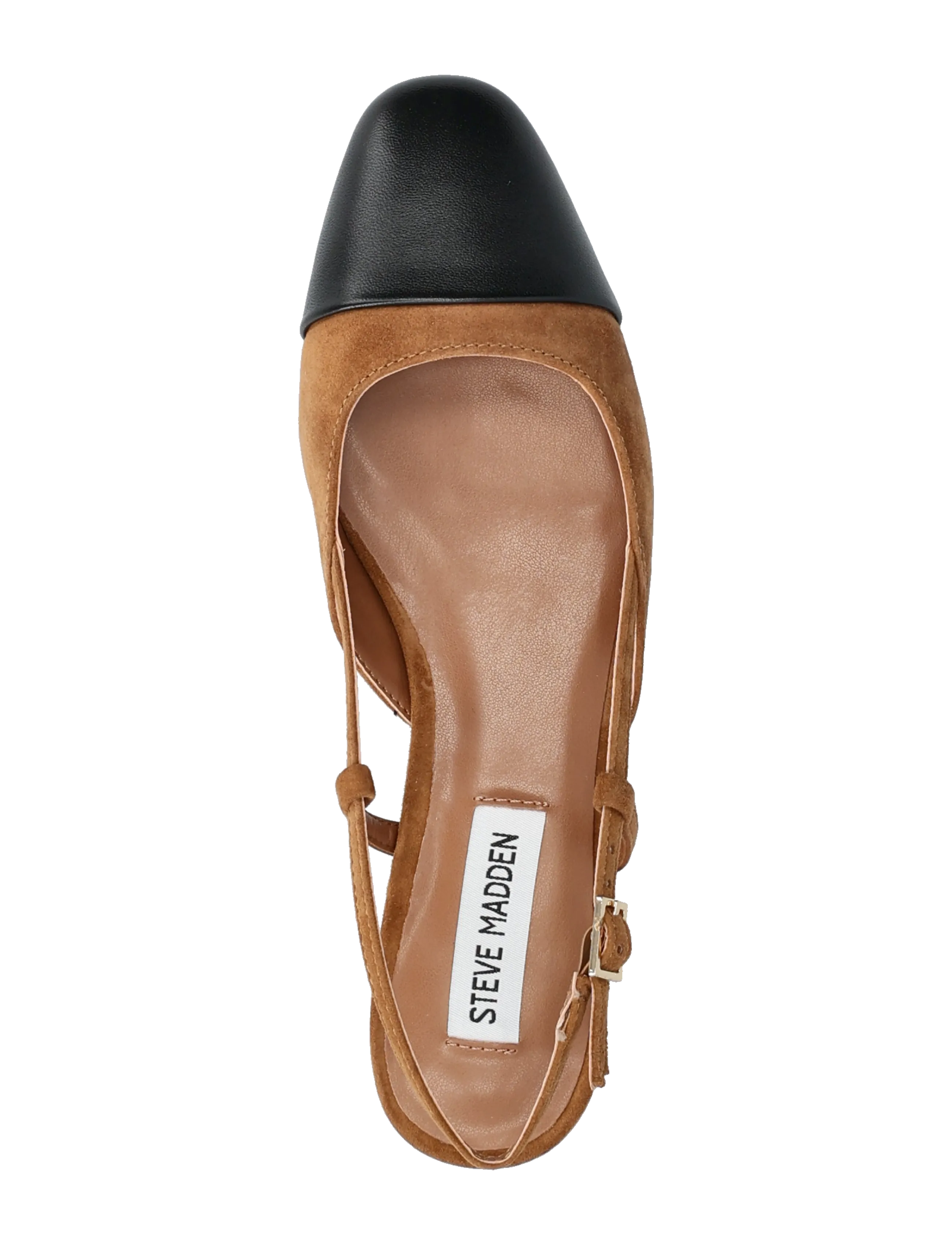 Steve Madden - Belinda Ballerina - konfirmation - dk chestnut blk - 3