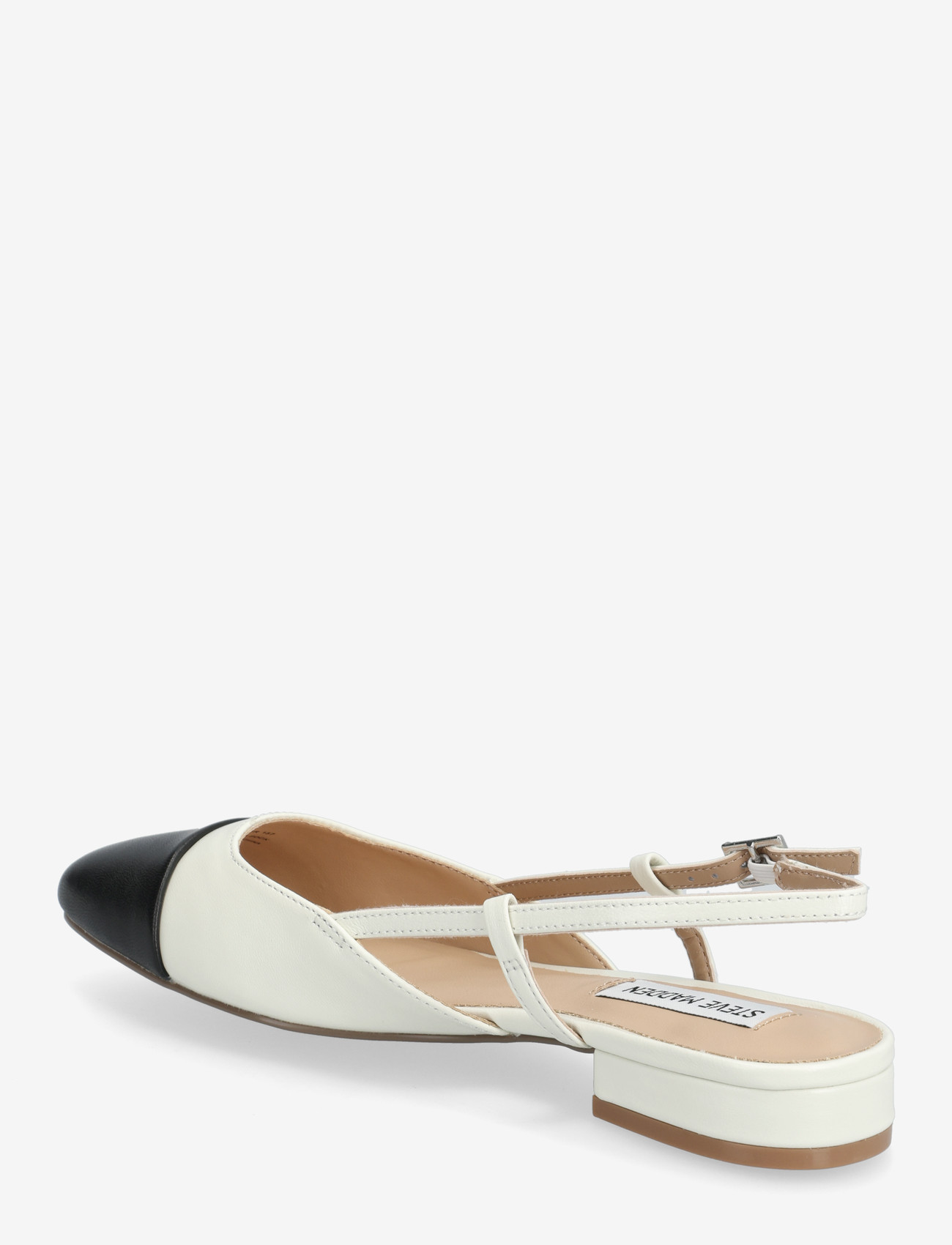 Steve Madden - Belinda - konfirmationstøj - wht/blk leather - 2