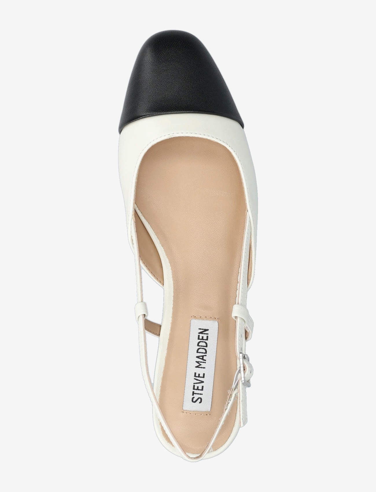 Steve Madden - Belinda - konfirmationstøj - wht/blk leather - 3
