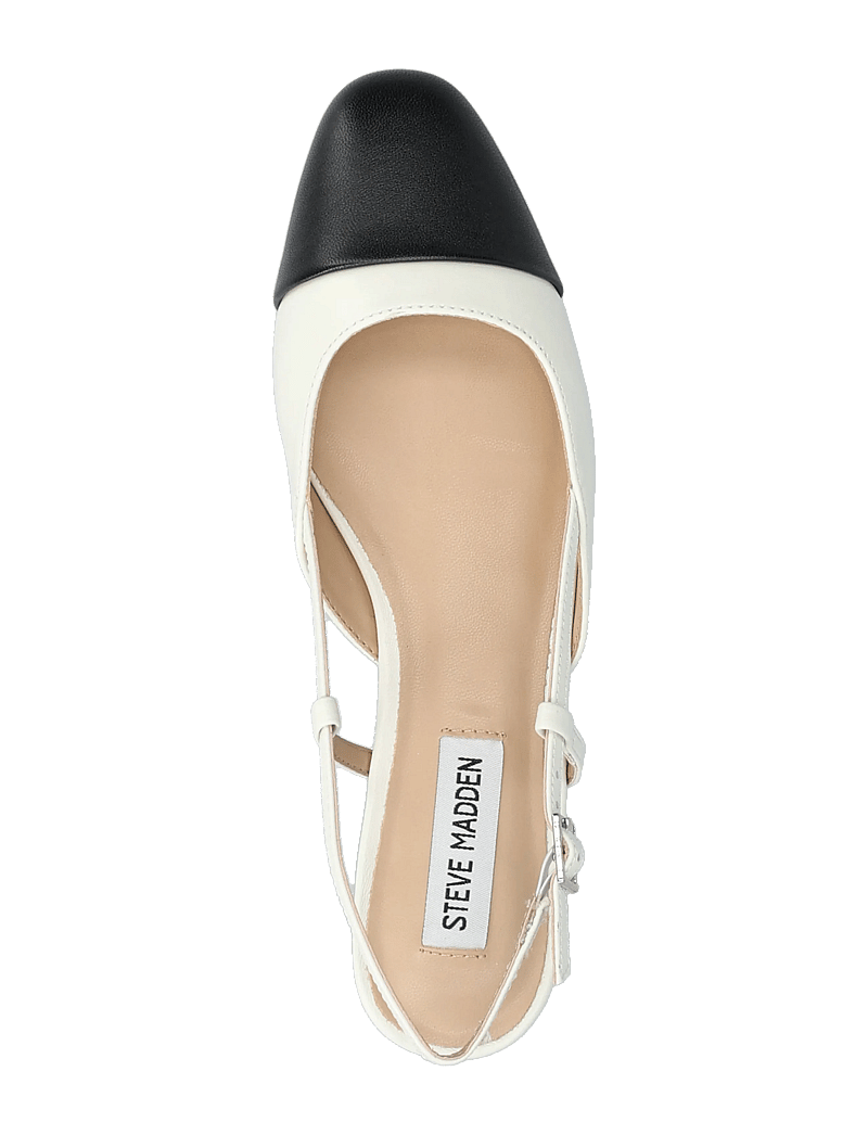 Steve Madden - Belinda - konfirmation - wht/blk leather - 3