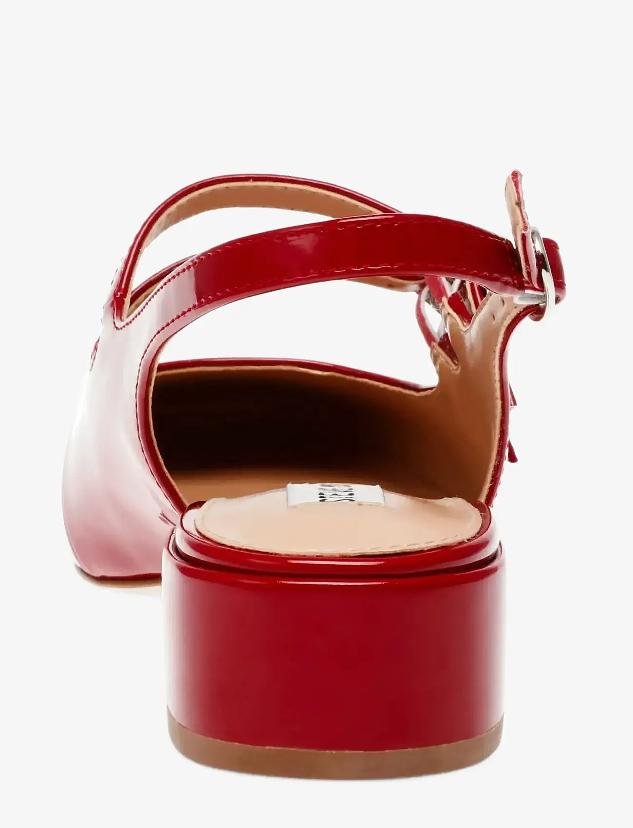 Steve Madden - City View - heeled slingbacks - red patent - 4
