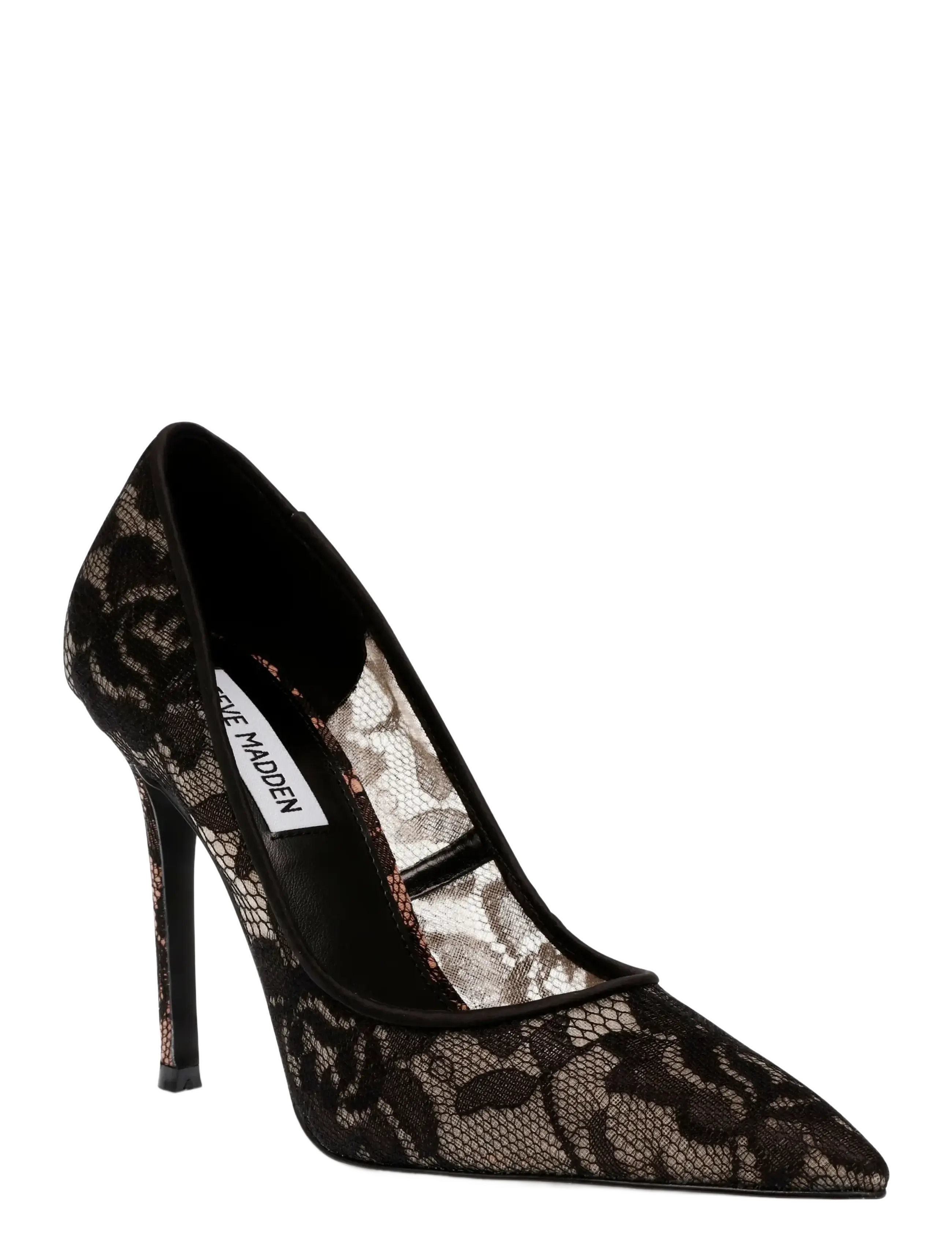 Steve Madden - Evelyn-L - pumps - black lace - 1