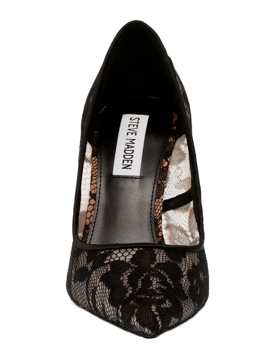 Steve Madden - Evelyn-L - pumps - black lace - 3