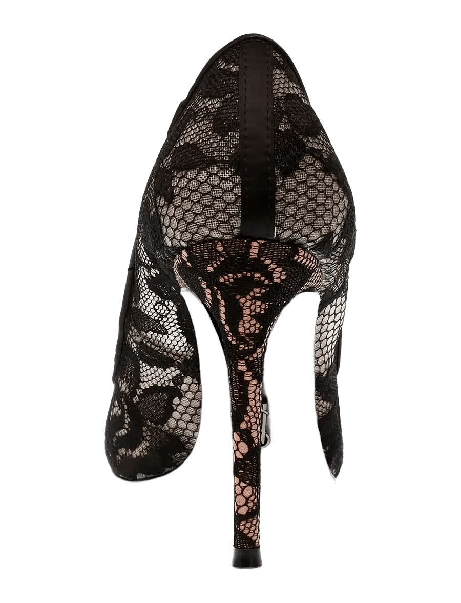 Steve Madden - Evelyn-L - pumps - black lace - 4