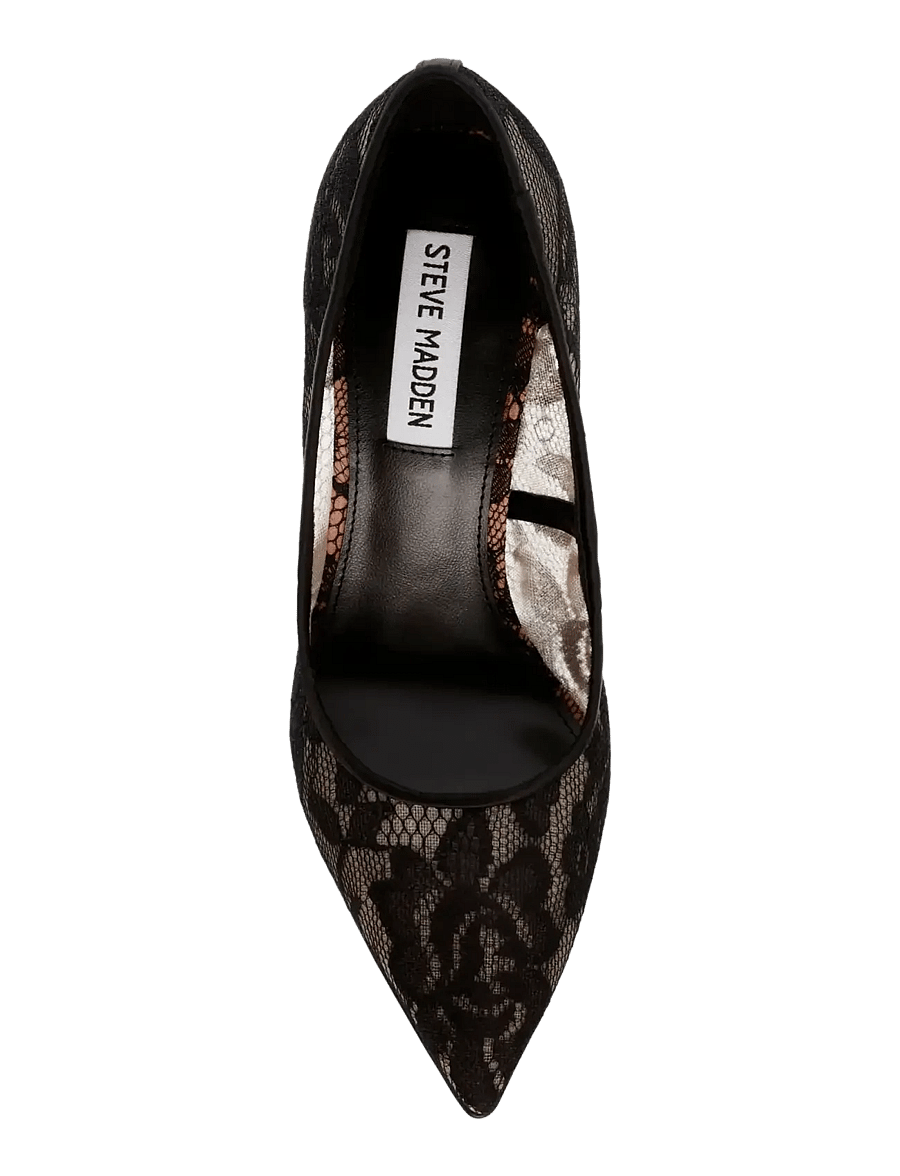 Steve Madden - Evelyn-L - pumps - black lace - 5