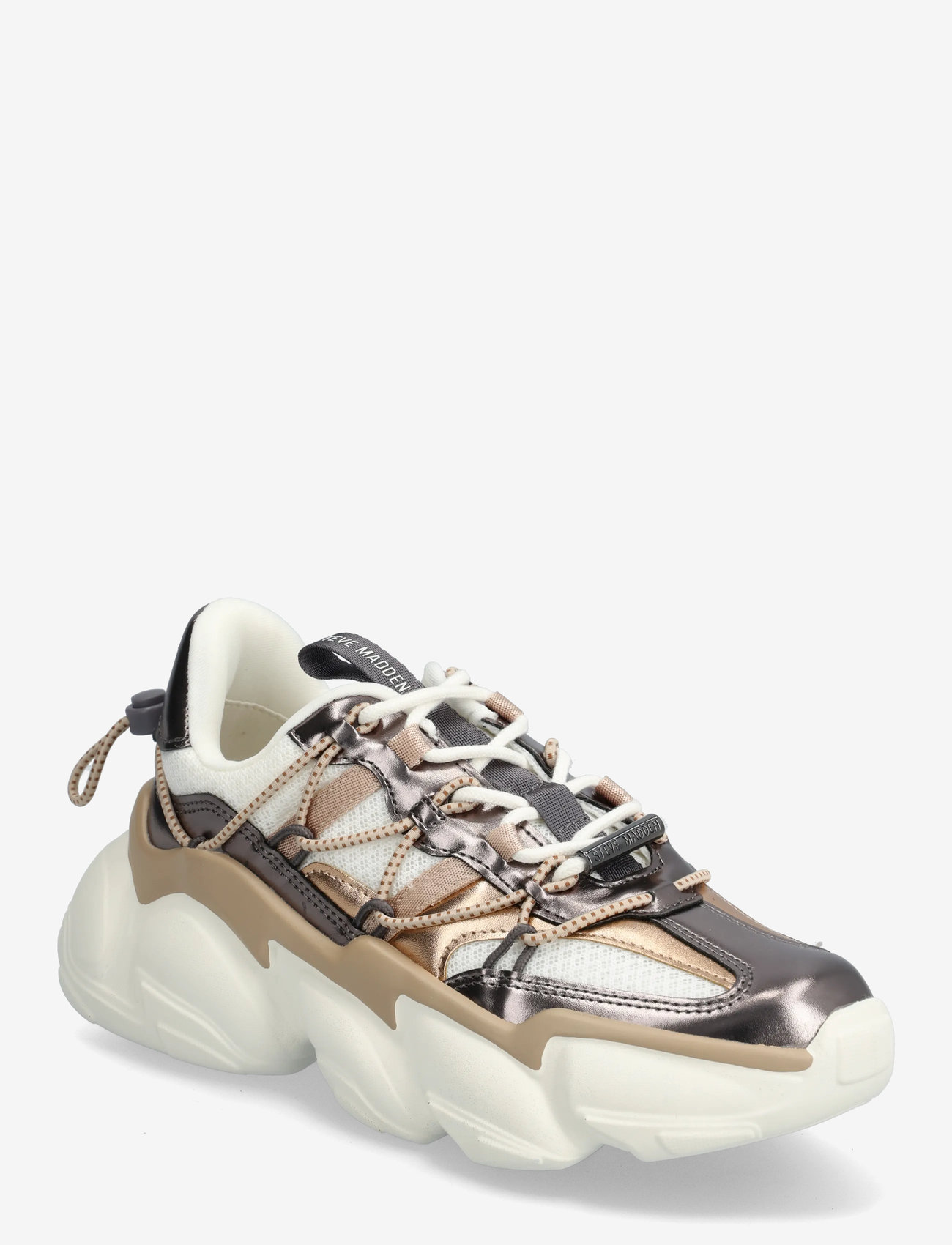Steve Madden - Spectator - chunky sneaker - wht / silbsh - 0
