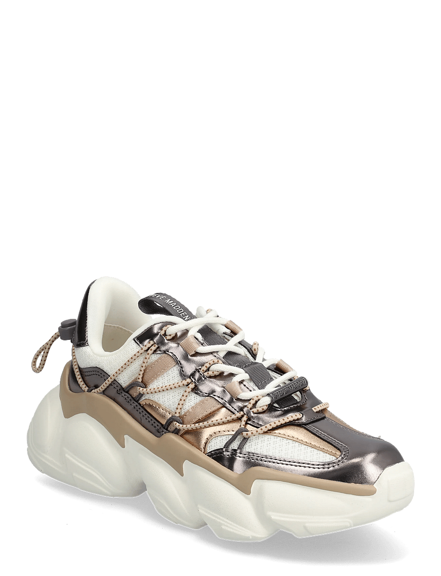 Steve Madden - Spectator - plateau-sneaker - wht / silbsh - 0
