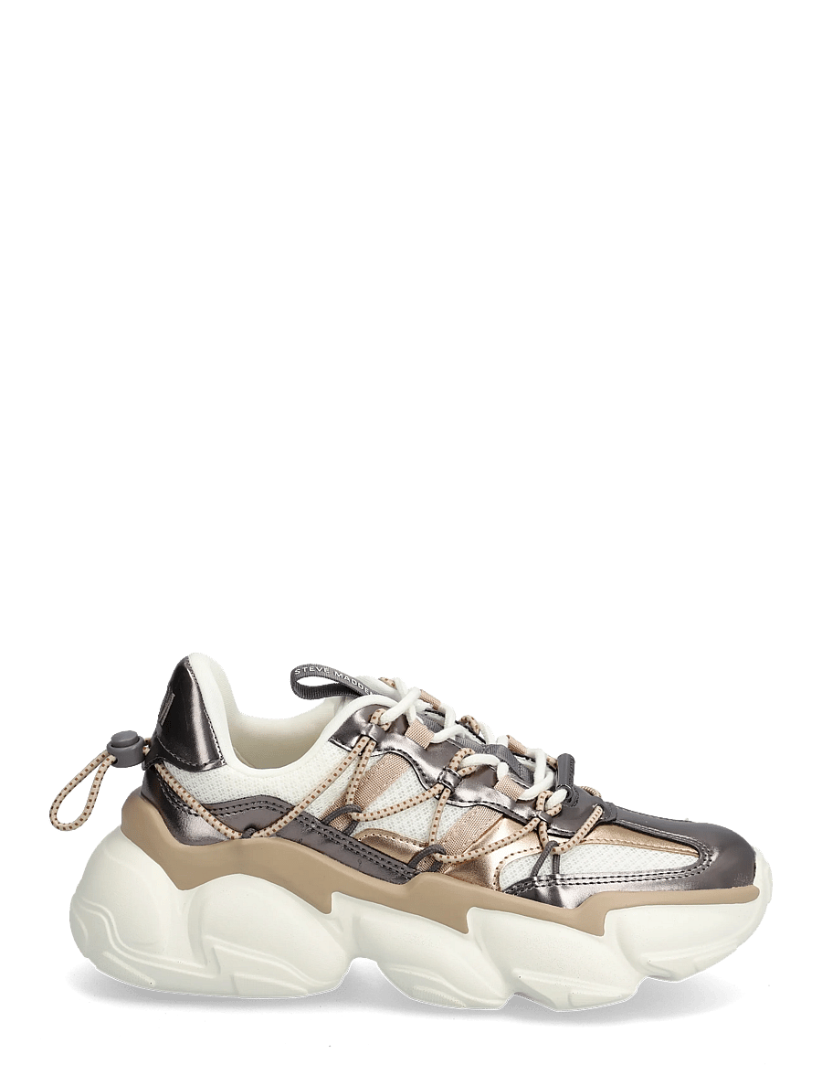 Steve Madden - Spectator - plateau-sneaker - wht / silbsh - 1